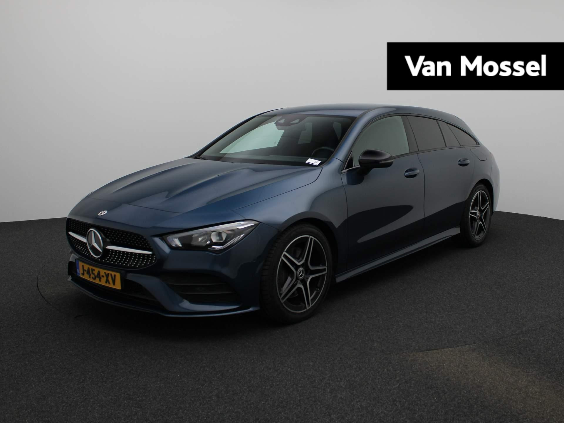 Mercedes-Benz CLA Shooting Brake 200 Business Solution AMG | NAVIGATIE | SFEERVERLICHTING | ACHTERUITRIJCAMERA | STOELVERWARMING | ELEKTRISCHE ACHTERKLEP | PARKEERSENSOREN | HALF-LEDEREN BEKLEDING | CLIMATE CONTROL |