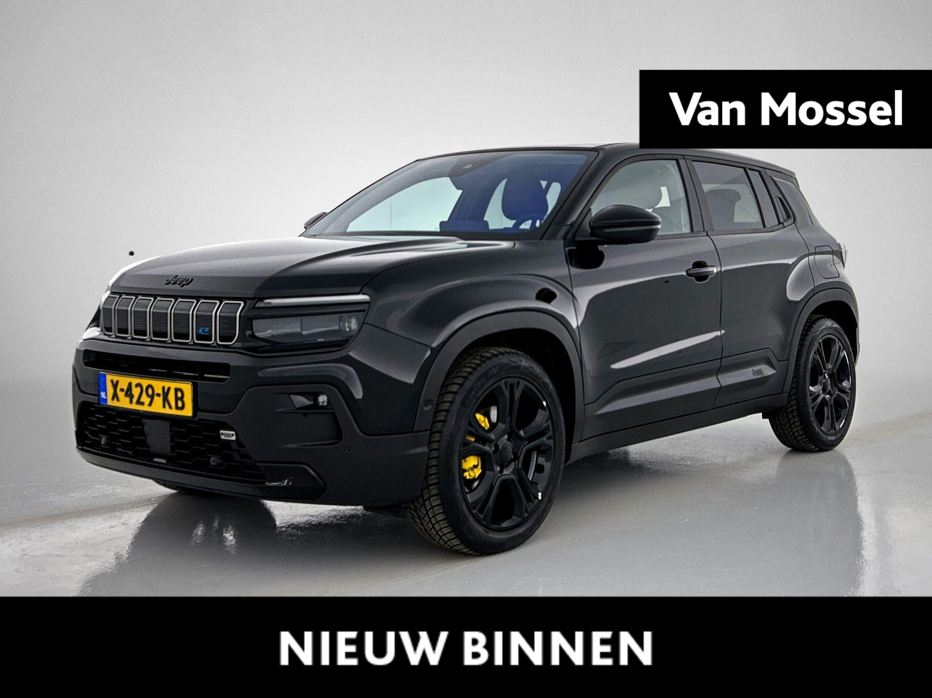 Jeep Avenger 1st Edition 54 kWh | Navigatie | Apple Carplay/Android Auto | Stoelverwarming | Parkeersensoren | Camera | LMV 18"|