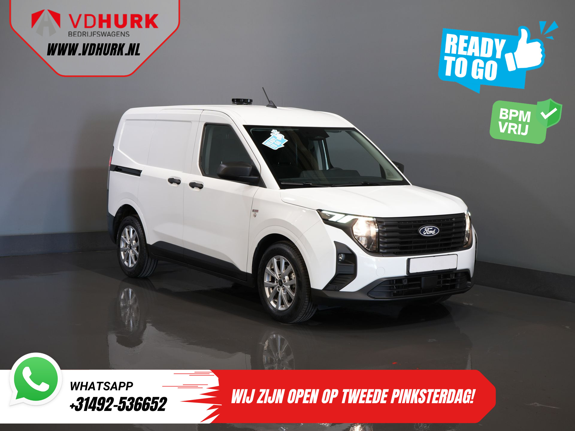 Ford Transit Courier 1.5 Trend 100 pk BPM VRIJ! Ready2Go NL Auto/ Carplay/ Camera/ PDC /Cruise /LMV