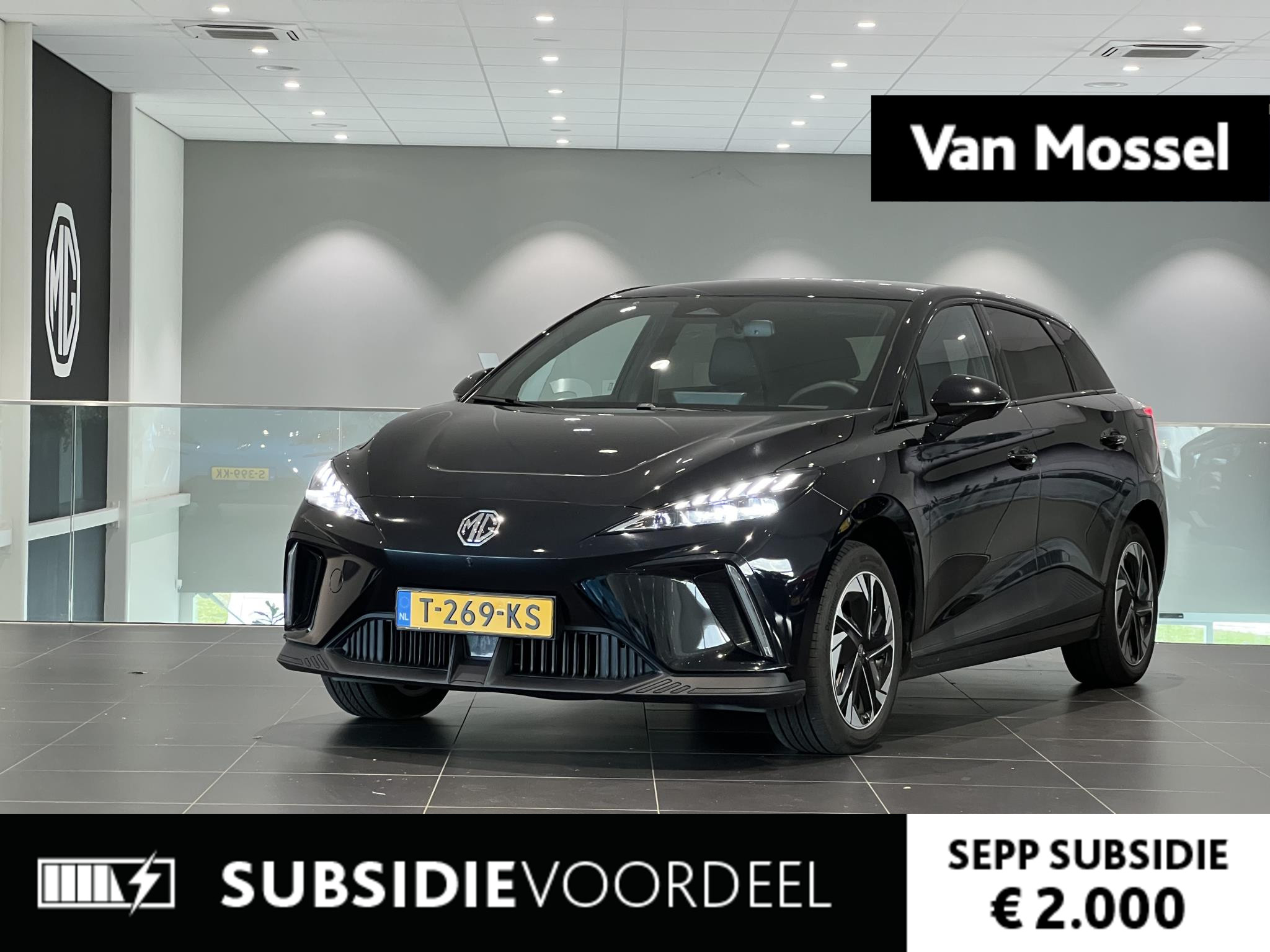 MG 4 Luxury 64 kWh | Navi | Led Koplampen | 360 Camera | Getint Glas | Stoel- & Stuurverwarming |