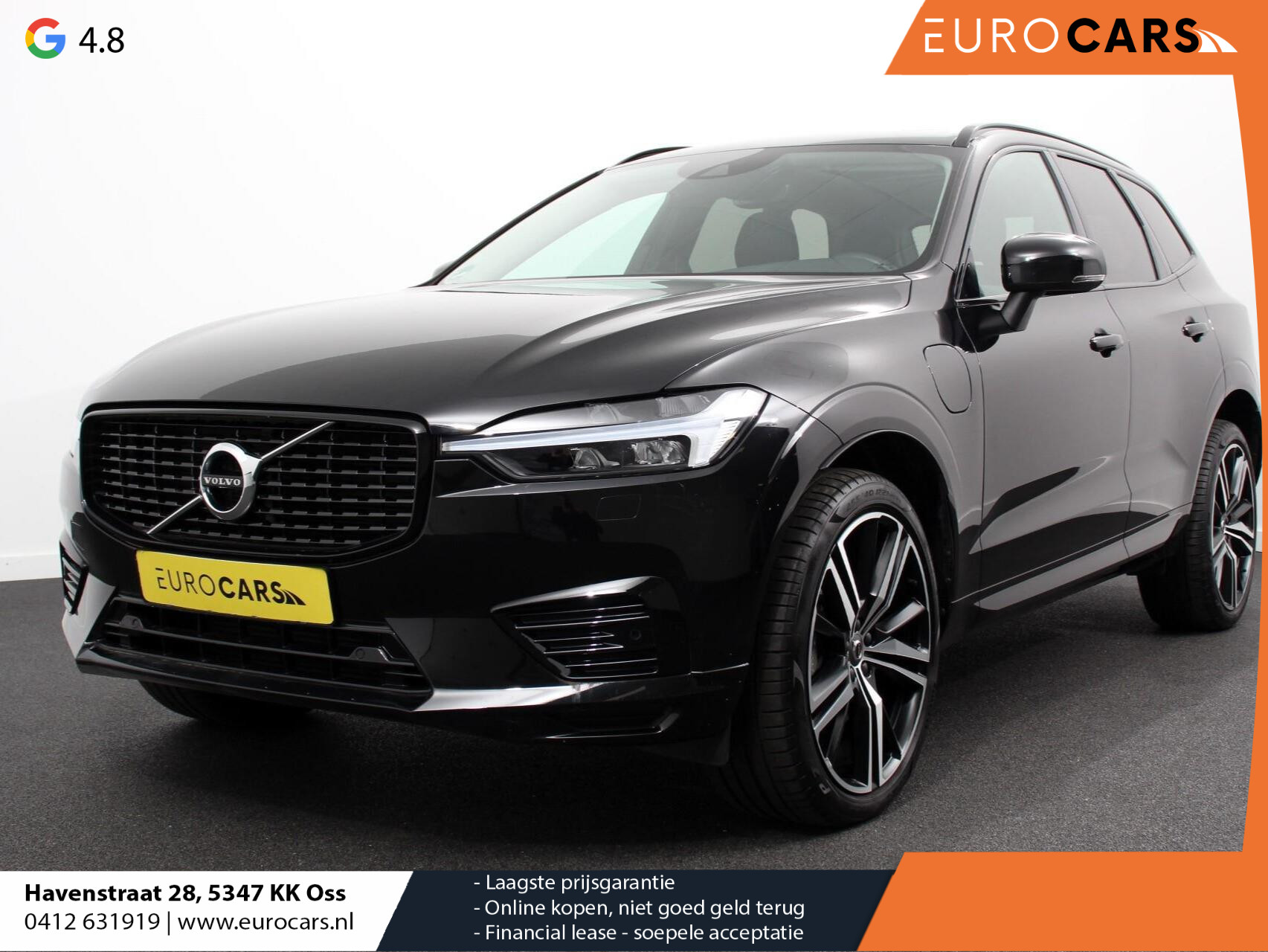 Volvo XC60 2.0 Recharge T6 AWD PLug in Hybrid Inscription | Panorama dak | Navigatie | Climate Control |  21" Lichtmetalen Velgen | Leder | Winter pakket | Extra Getint glas