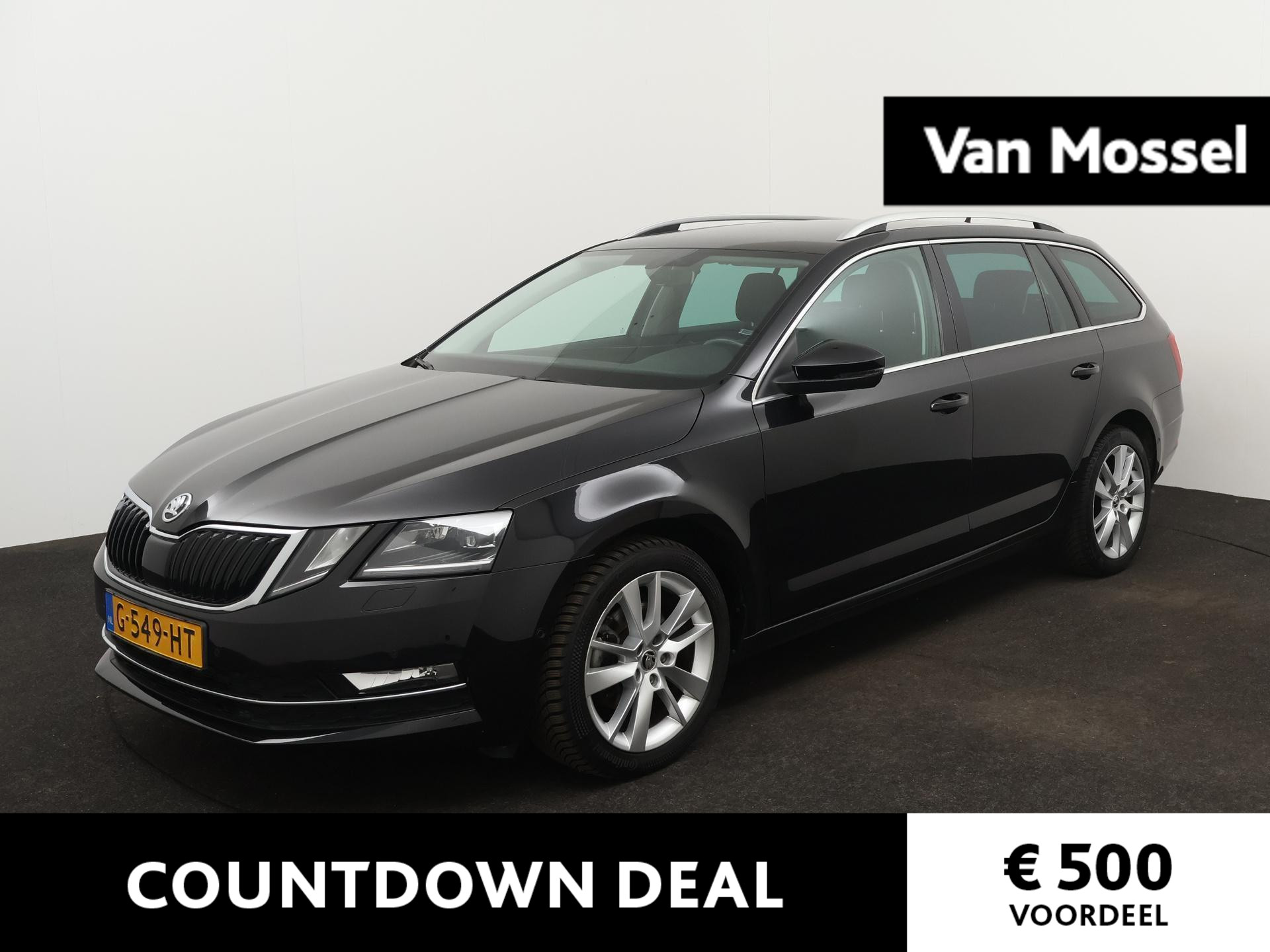 Škoda Octavia Combi 1.0 TSI Greentech Business Edition Plus 115 PK | LED Koplampen | Navigatie | Climate Control | Apple Carplay/Android Auto | Lederen bekleding | Privacy Glass | Keyless-entry | Stoelverwarming | Cruise Control | Parkeersensoren | Lichtmetalen velgen |