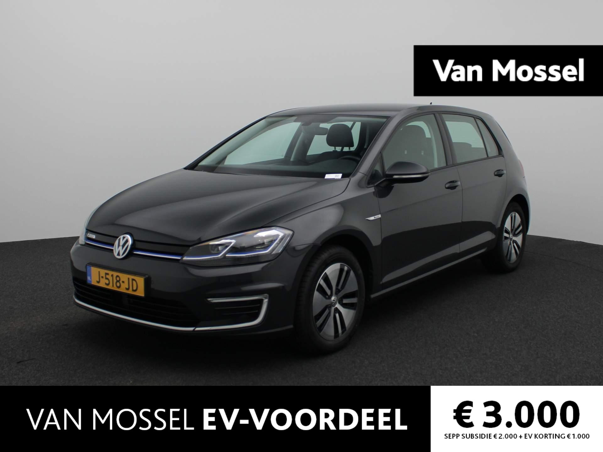 Volkswagen e-Golf E-DITION | APPLE CARPLAY - ANDROID AUTO | NAVIGATIE | ADAPTIVE CRUISE CONTROL | CLIMATE CONTROL | PARKEERSENSOREN | LED VERLICHTING |