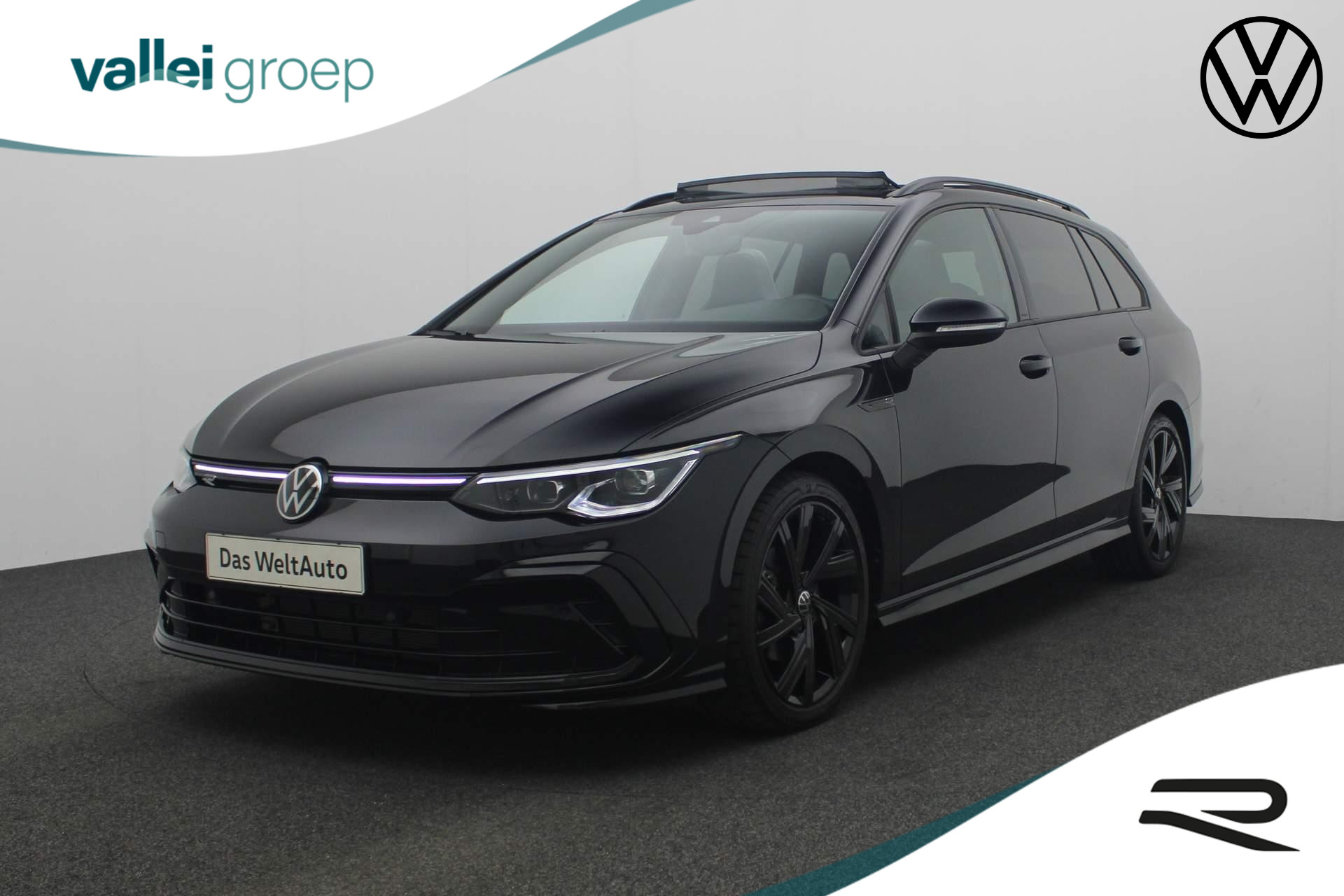 Volkswagen Golf Variant 1.5 eTSI 150PK DSG R-Line Black Style | Pano | Navi | Sportonderstel | Keyless