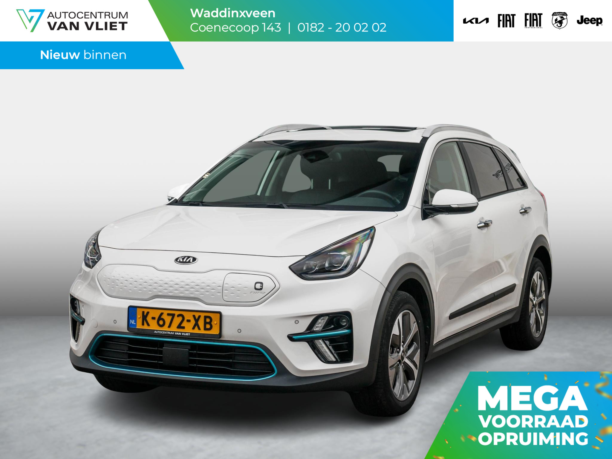 Kia e-Niro DynamicPlusLine 64 kWh Laatste kans! Nu nog  E 2000,00 subsidie!