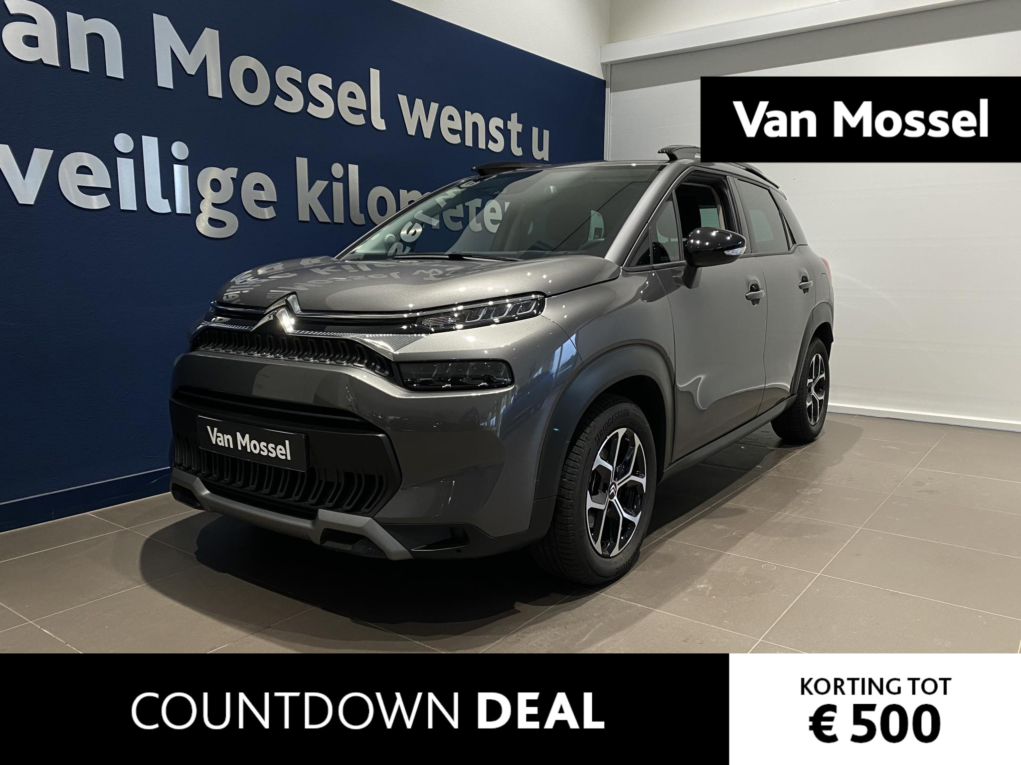 Citroën C3 Aircross 1.2 PureTech Plus | Climate control | Parkeersensoren | 16" Lichtmetalen velgen