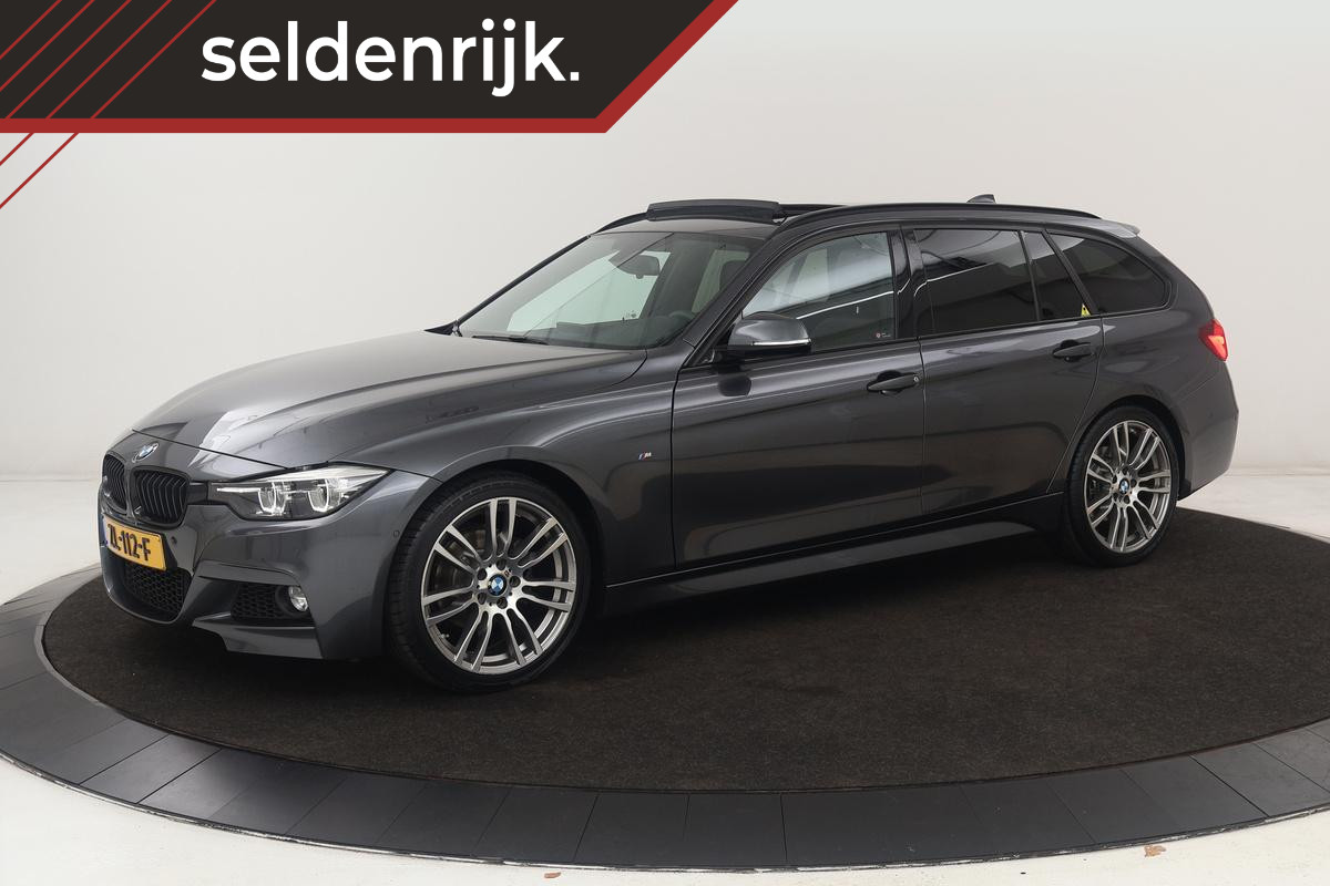 BMW 3 Serie 318i M Sport | Panoramadak | Leder | Stoelverwarming | Camera | Sportstoelen | Navigatie | Climate control | Dodehoek detectie | Park Assist | Full LED
