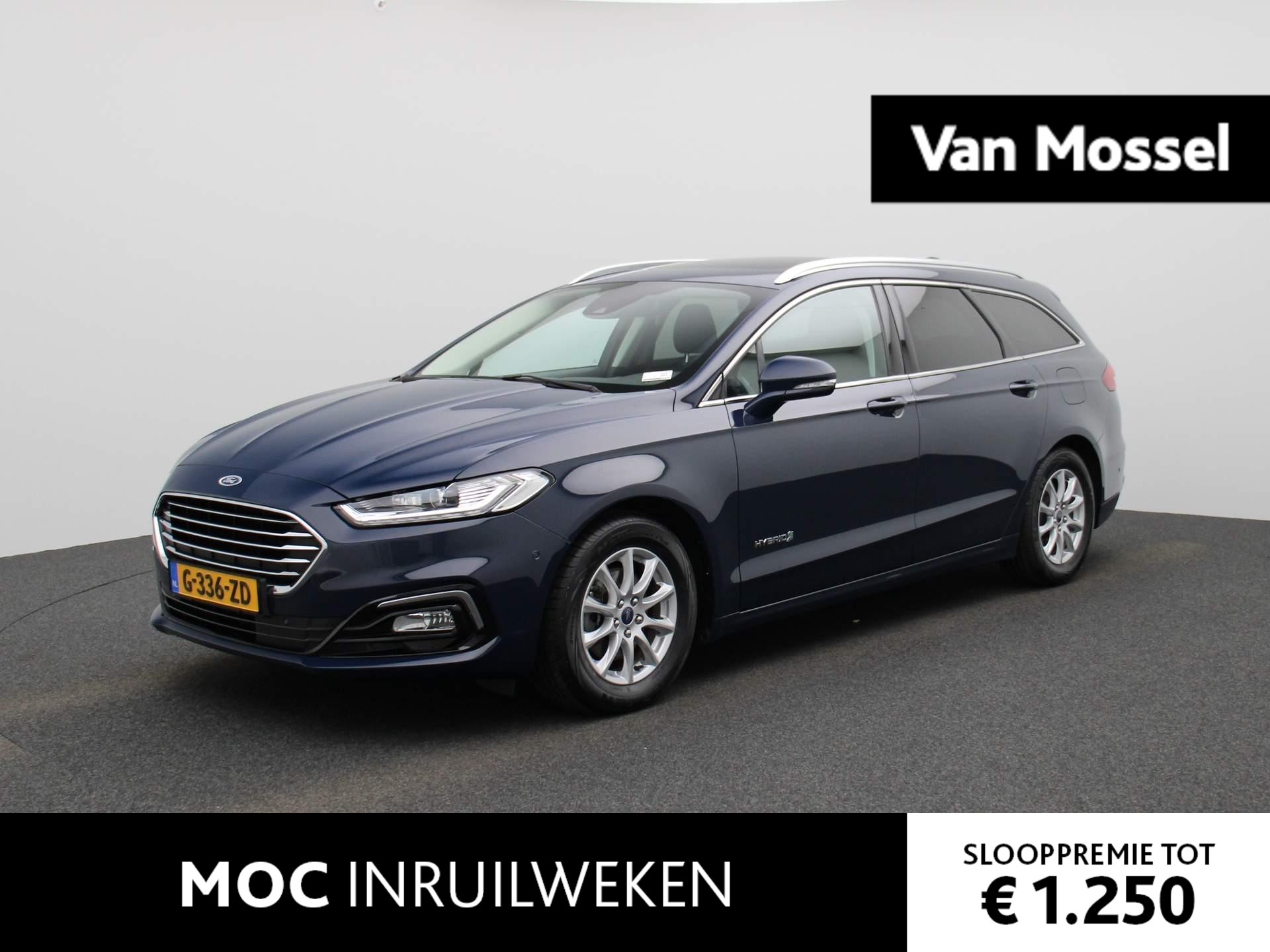 Ford Mondeo Wagon 2.0 IVCT HEV Titanium | Navigatie | Clima | Schuifdak | Lichtmetalen Velgen | Parkeersensoren |