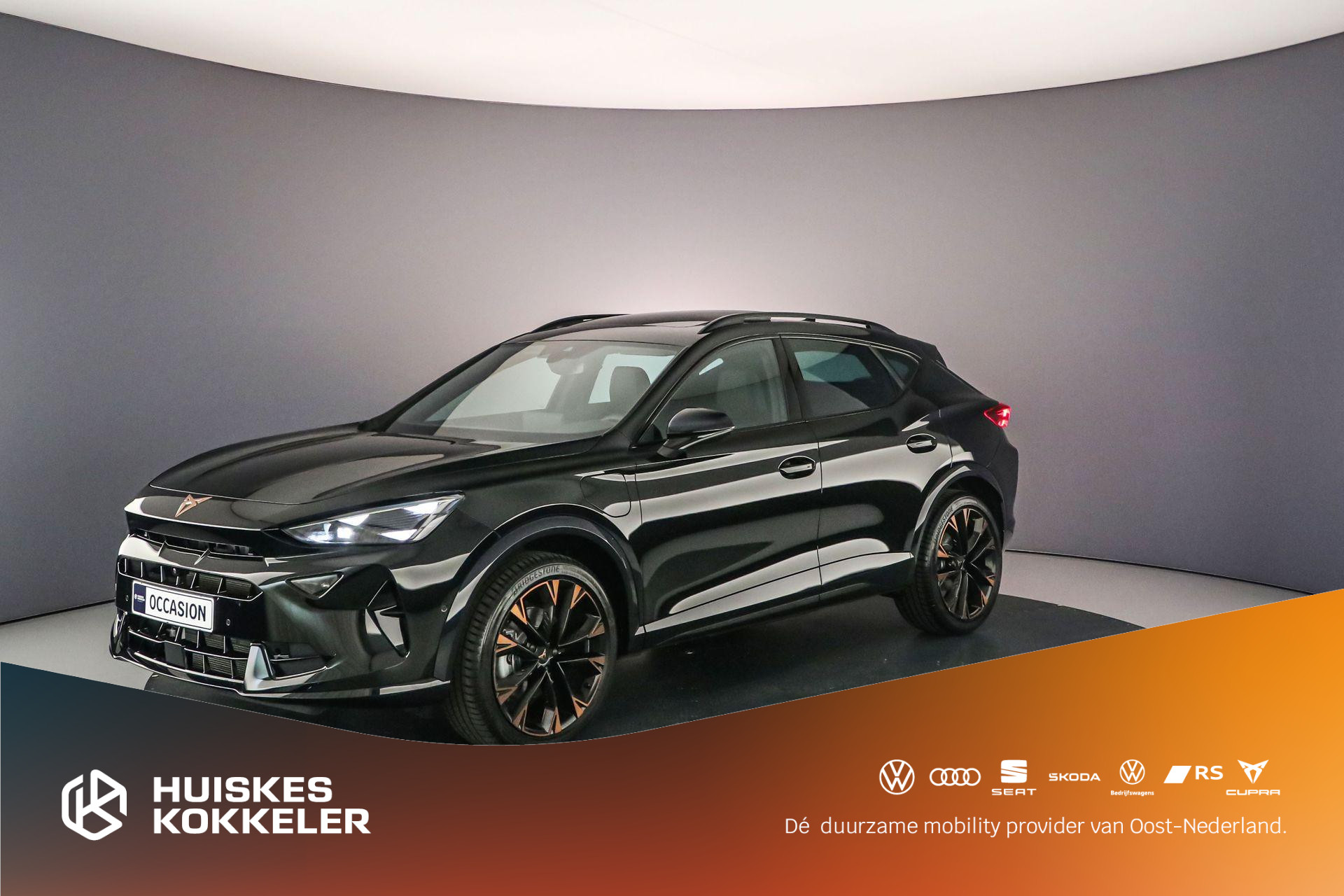 CUPRA Formentor Business 1.5 TSI eHybrid 204pk DSG Automaat Panoramadak, Adaptive cruise control, Navigatie, Elektrische achterklep, 360 camera, Achteruitrijcamera, LED verlichting