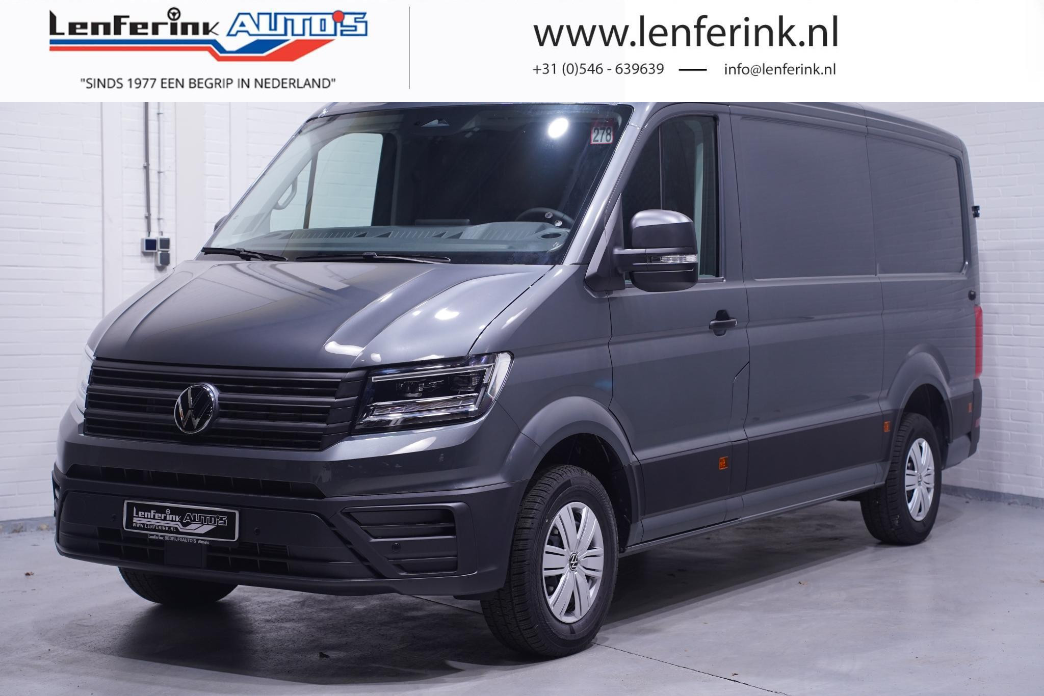 Volkswagen Crafter 2.0 TDI 140 pk DSG Aut. L3H2 BPM Vrij Nwe Model Navi, Trekhaak met opstap, LED Koplampen, Camera, PDC V+A, 3-Zits