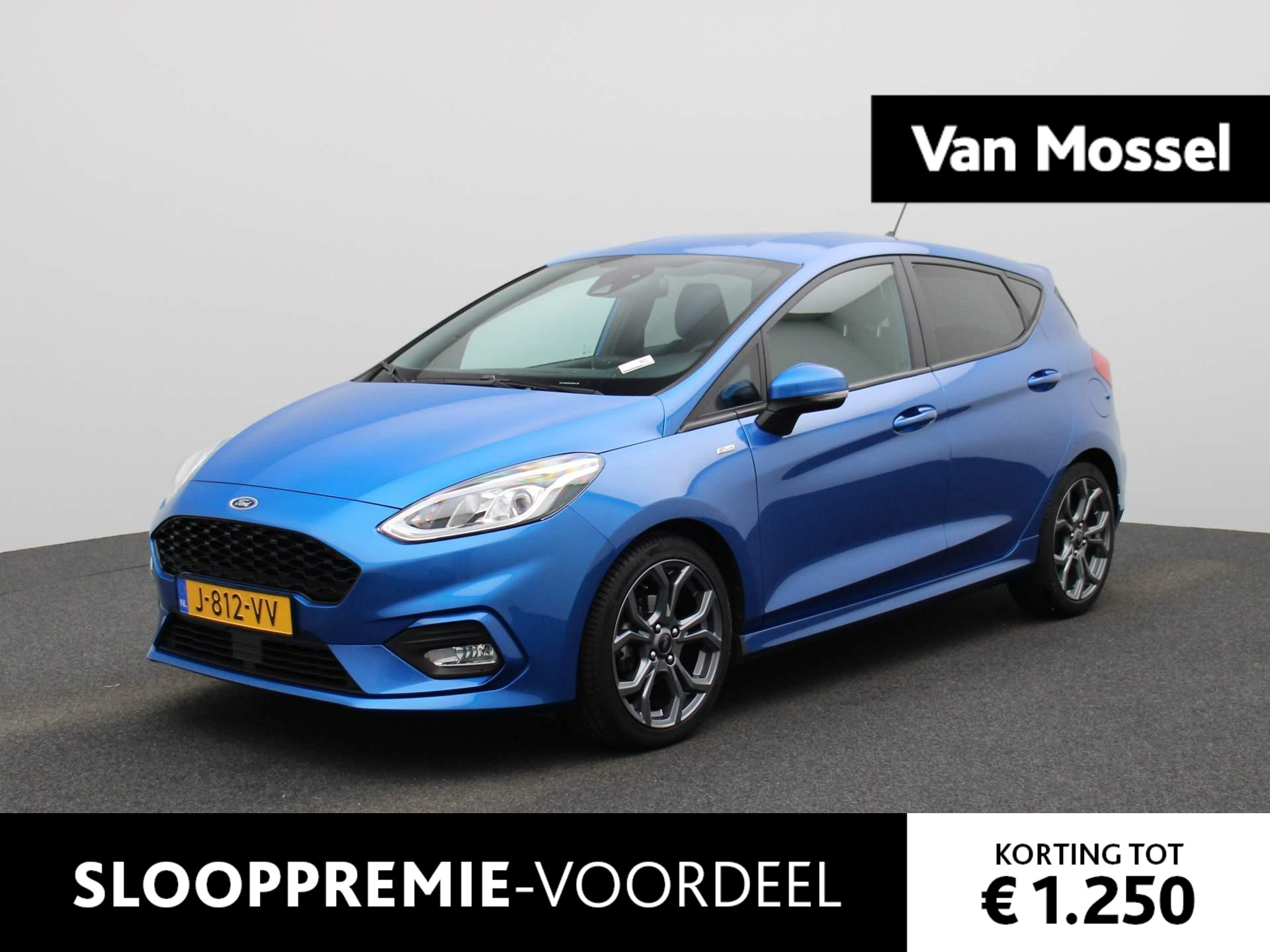 Ford Fiesta 1.0 EcoBoost ST-Line | Navigatie | Climate control | LMV | Parkeer sensoren | LED | DAB