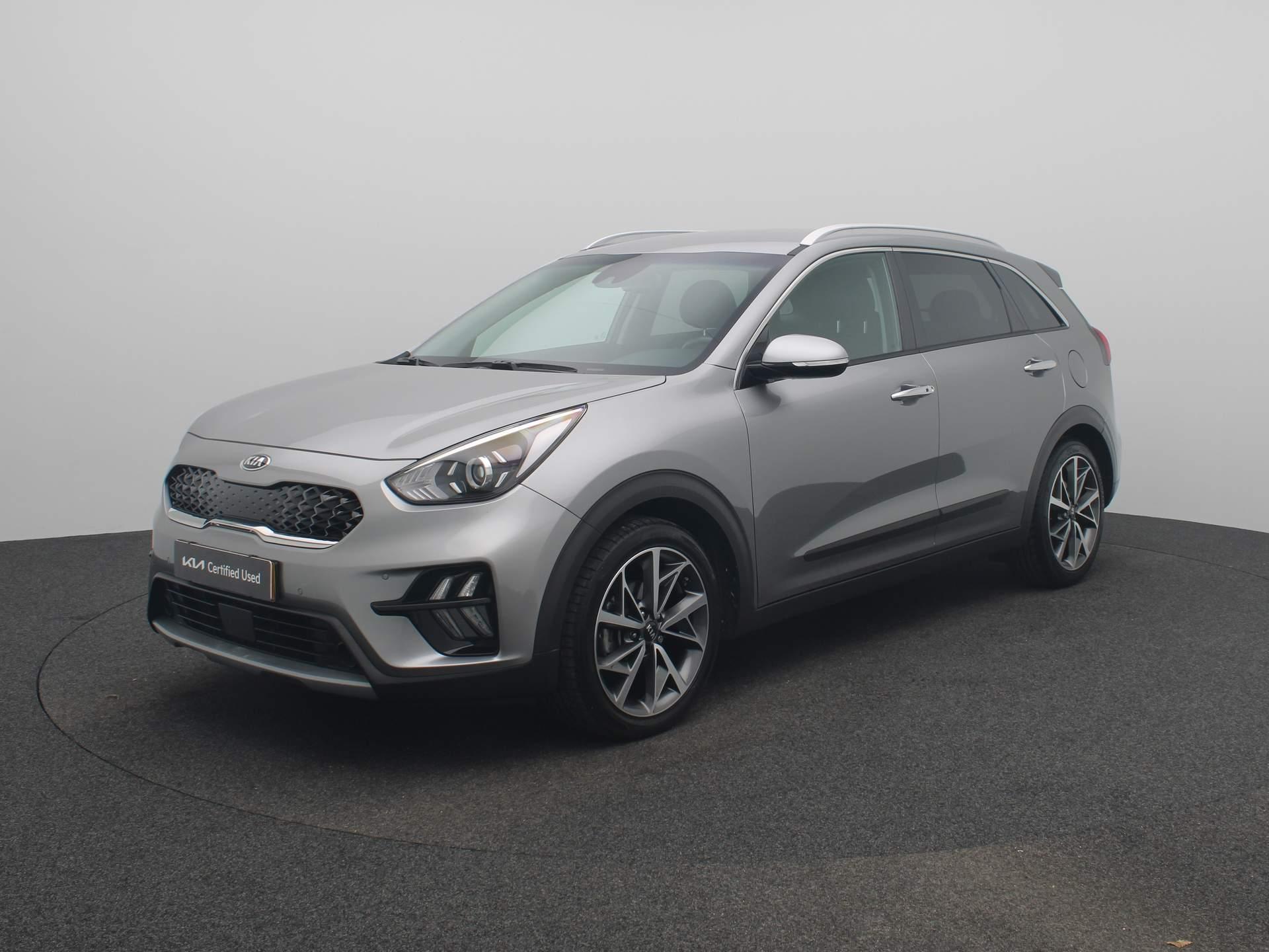 Kia Niro 1.6 GDi Hybrid DynamicPlusLine | Trekhaak | 18" lichtmetalen velgen | Stoel/ stuurverwarming | Navigatie |