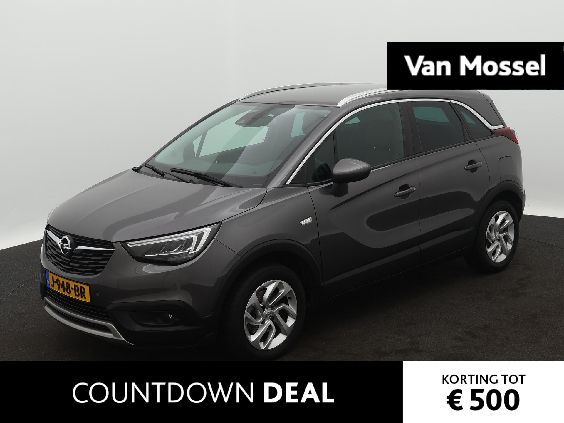 Opel Crossland X 1.2 Turbo Innovation | 110pk| Hoge Instap | Parkeersensoren | Trekhaak | 34.000km! |