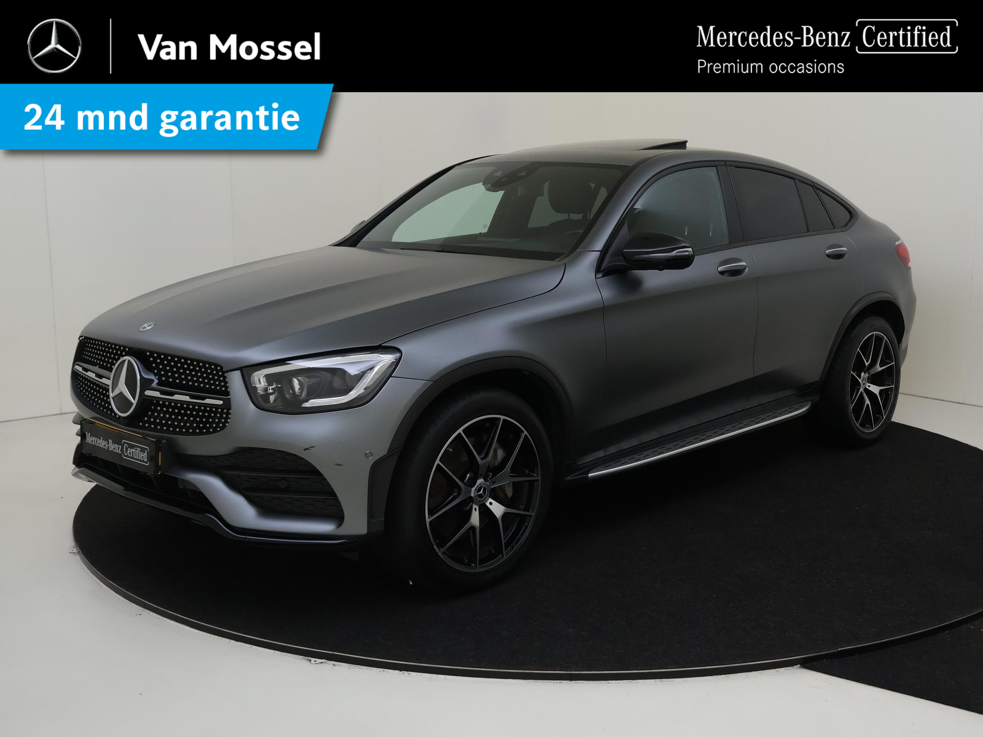 Mercedes-Benz GLC Coupé 300 4MATIC Premium Plus / Schuifdak/ 20 inch/ Burmester/ Night/ Keyless