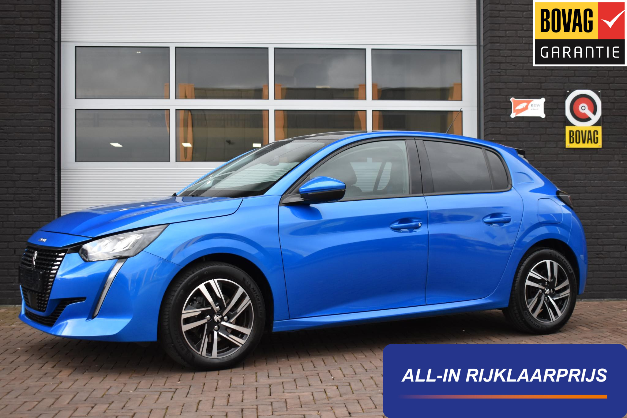 Peugeot 208 1.2 Puretech 100PK Allure Sky | Camera | Panodak | Stoelverwa. | Incl. Garantie