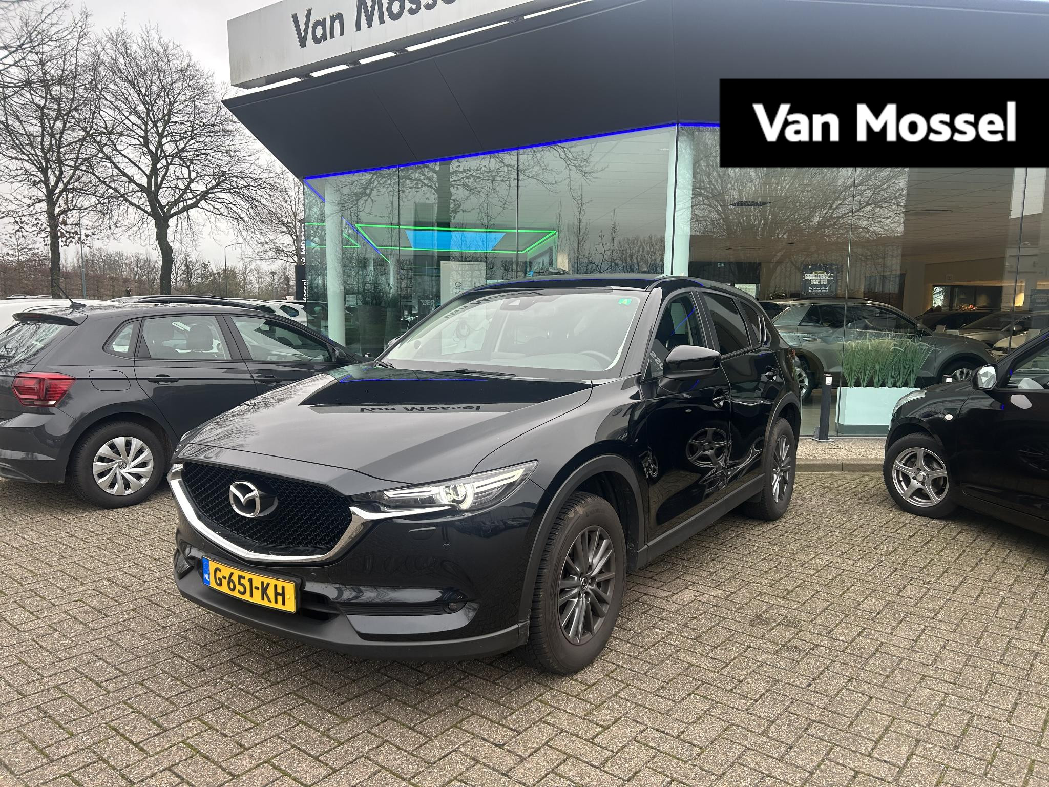 Mazda CX-5 2.0 SkyActiv-G 165 Business Comfort | VERWACHT | AUTOMAAT | LEDER | BOSE AUDIO | STOELVERWARMING | AFN. TREKHAAK | ELEKTRISCHE BESTUURDERSSTOEL MET GEHEUGEN | LED KOPLAMPEN | PARKEERSENSOREN V+A | STUURWIEL VERWARMING |