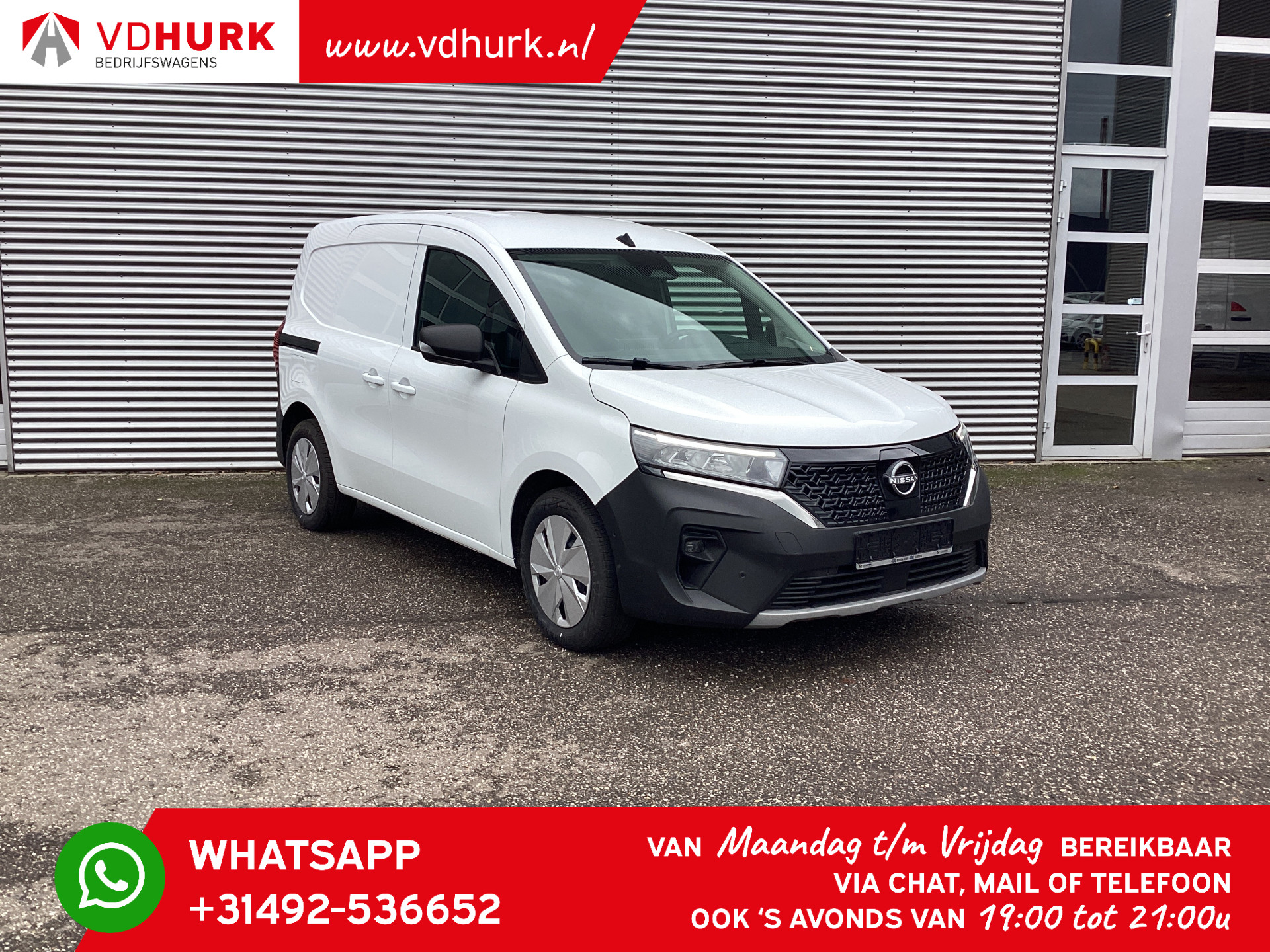 Nissan Townstar N-Connecta 45 kWh 301km WLTP LED/ Keyless/ Snellaad/ Leder/ Climate/ Carplay/ Camera/ PDC/ Cruise