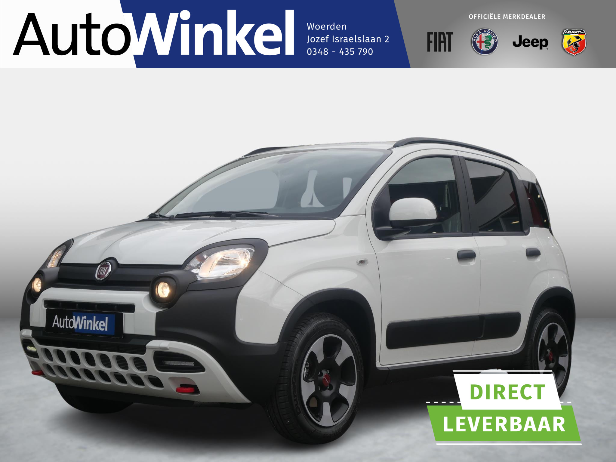 Fiat Panda Hybrid Cross | MY24 | Airco | Bluetooth Dakrails | LED | PDC | Uit voorraad leverbaar