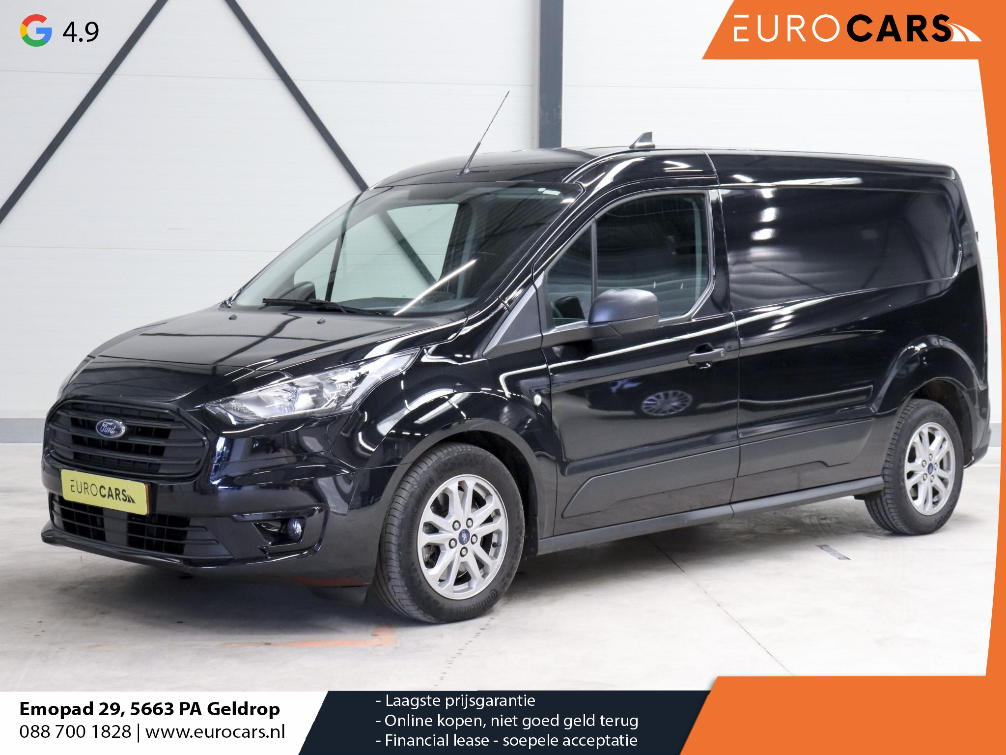 Ford Transit Connect 100pk Automaat L2 Trend Airco Navi Trekhaak Cruis 5964