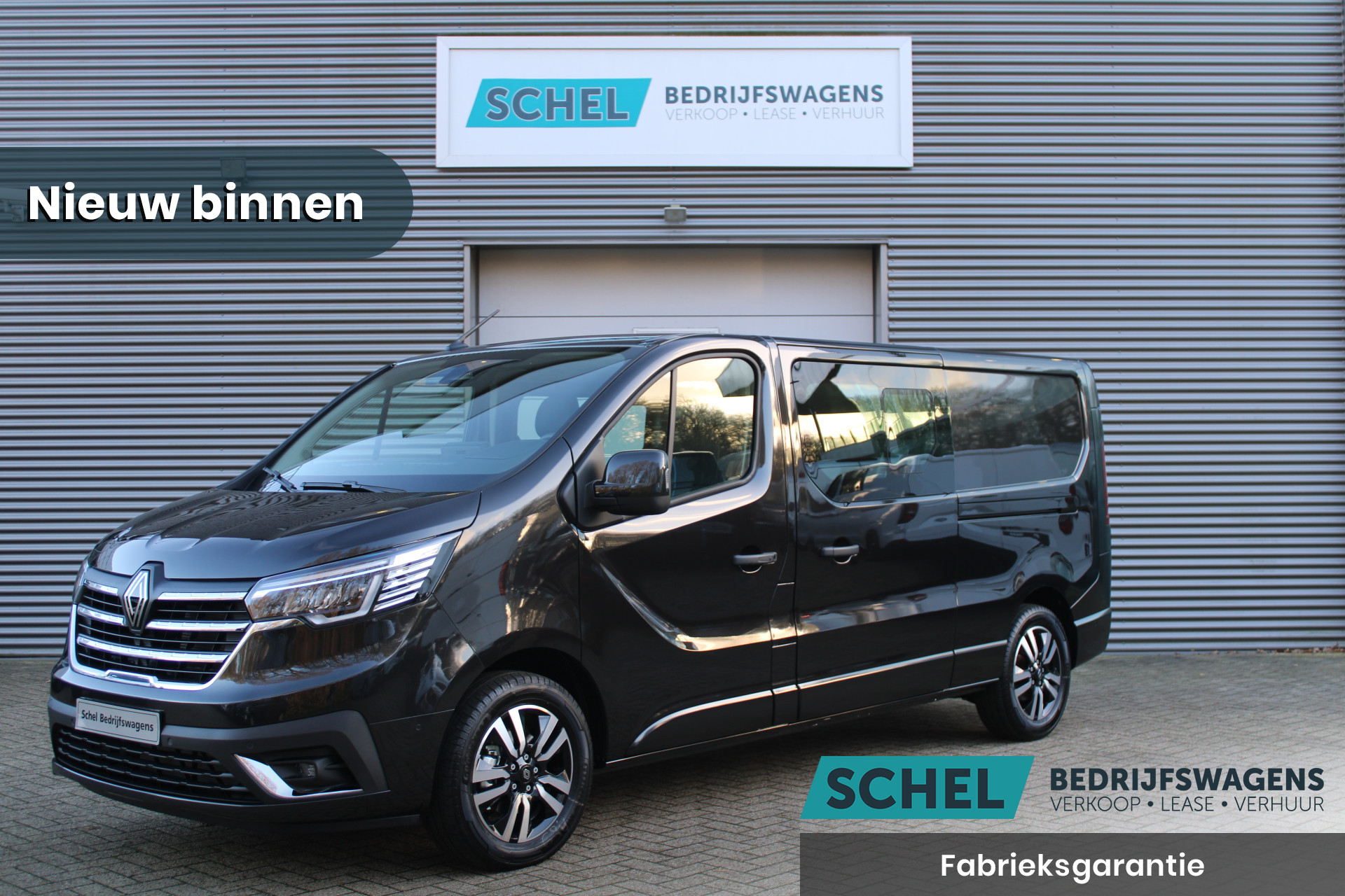 Renault Trafic 2.0 Blue dCi 170pk T29 L2H1 Extra DC - 2x Schuifdeur - Carplay - LED - Blind Spot - Navigatie - Camera - Trekhaak - Stoelverwarming - Rijklaar