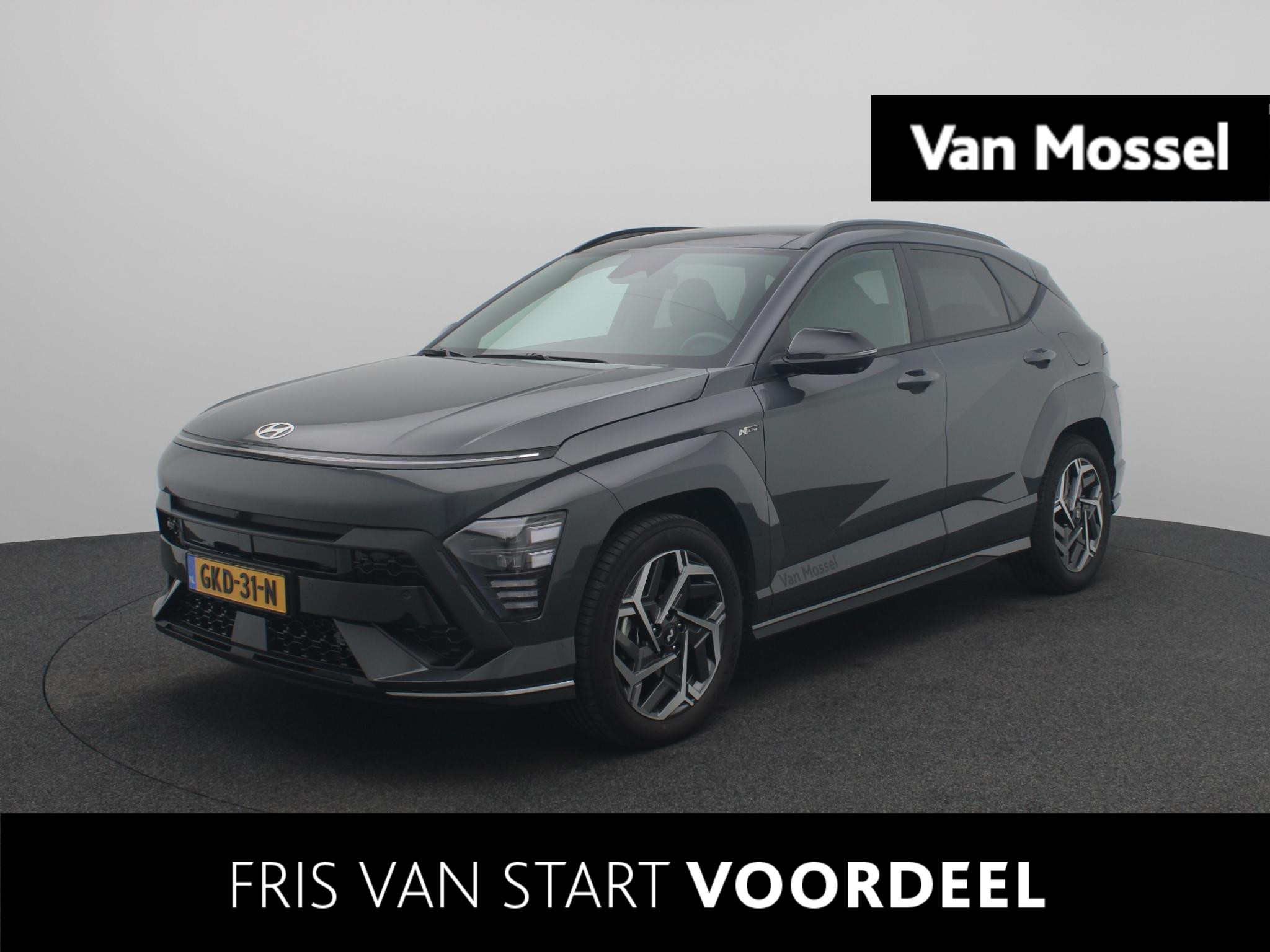 Hyundai Kona 1.6 GDI HEV N Line Sky | Airco | Cruise Control | Stoelkoeling & Stuurverwarming | N-Line In-Exterieur | 360º Camera |