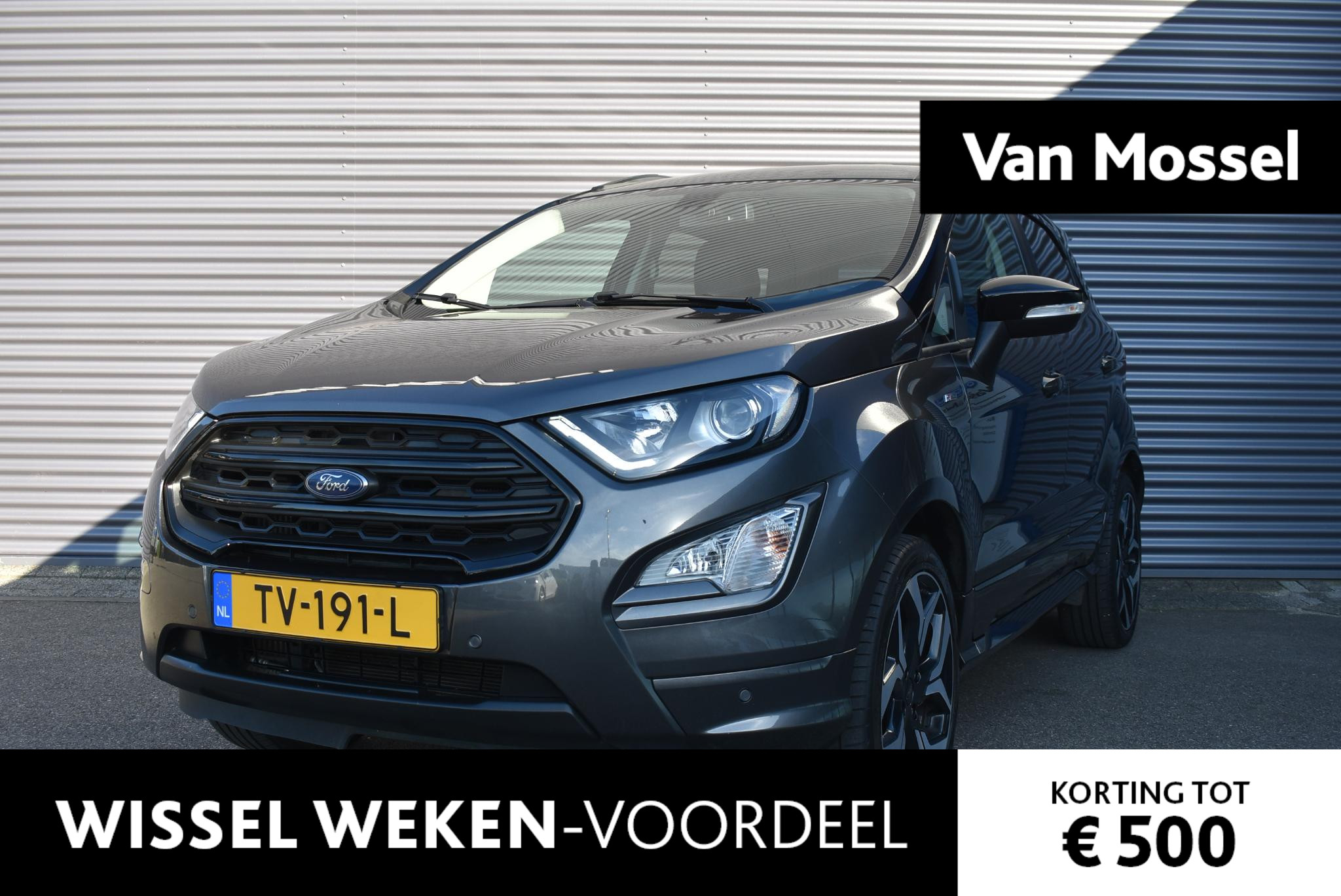 Ford EcoSport 1.0 EcoBoost ST-Line | Trekhaak | Winter Pakket | Camera Achter | 18 Inch velgen | Apple Carplay / Android Auto