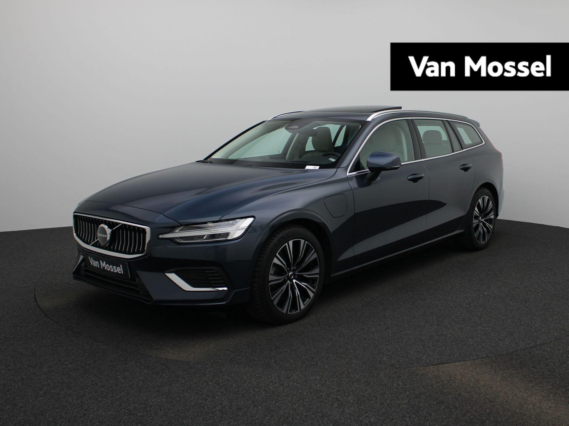 Volvo V60 2.0 T6 Plug-in hybrid AWD Ultimate Bright | Panorama Dak | Lederen Bekleding | Stoel / Stuur Verwarming | Apple Carplay / Android Auto | Bowers & Wilkins Geluid installatie |