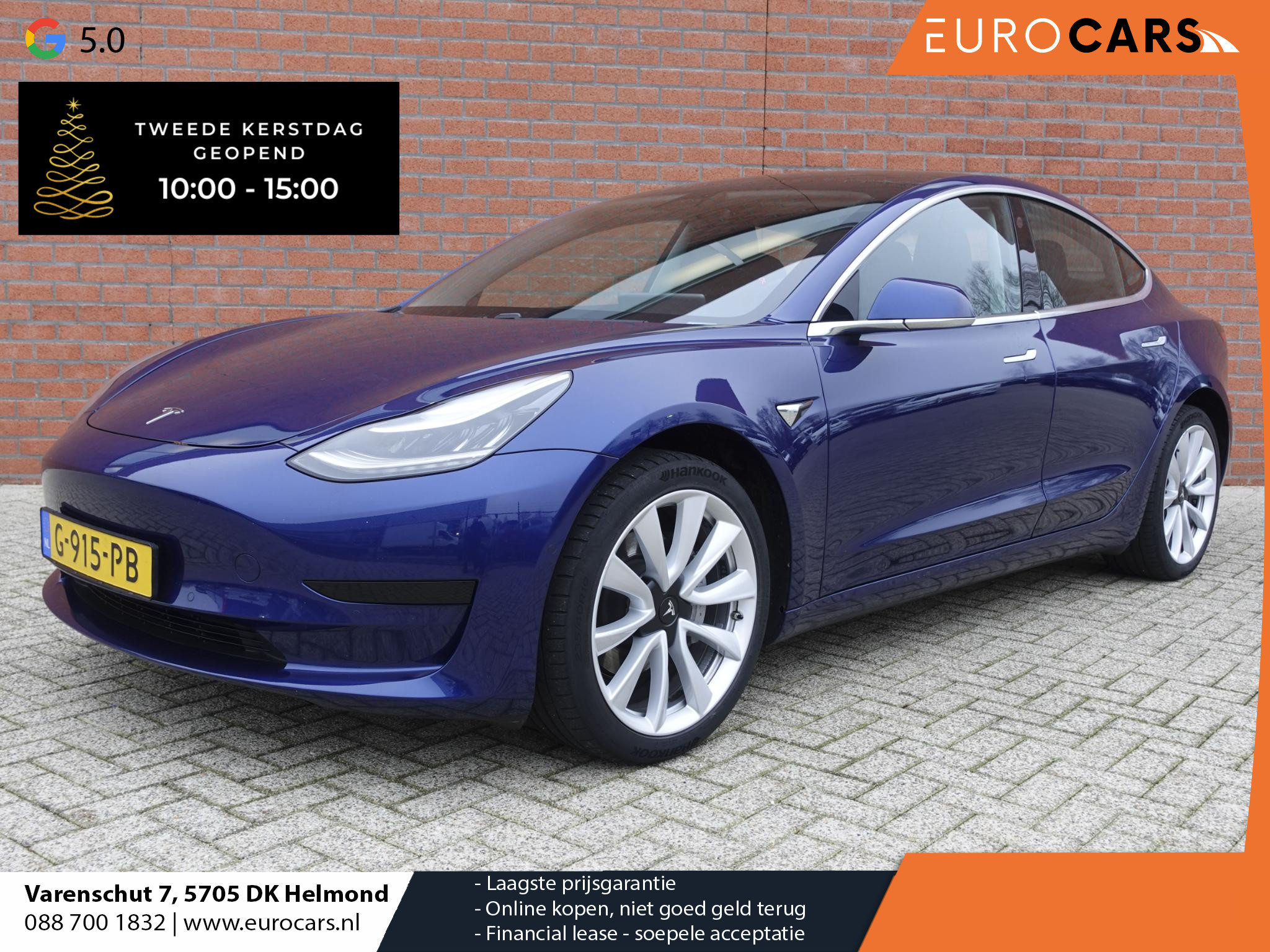 Tesla Model 3 Standard RWD Plus 60 kWh Autopilot Premium Connectivity Leder Panoramadak PDC VA Camera Full LED