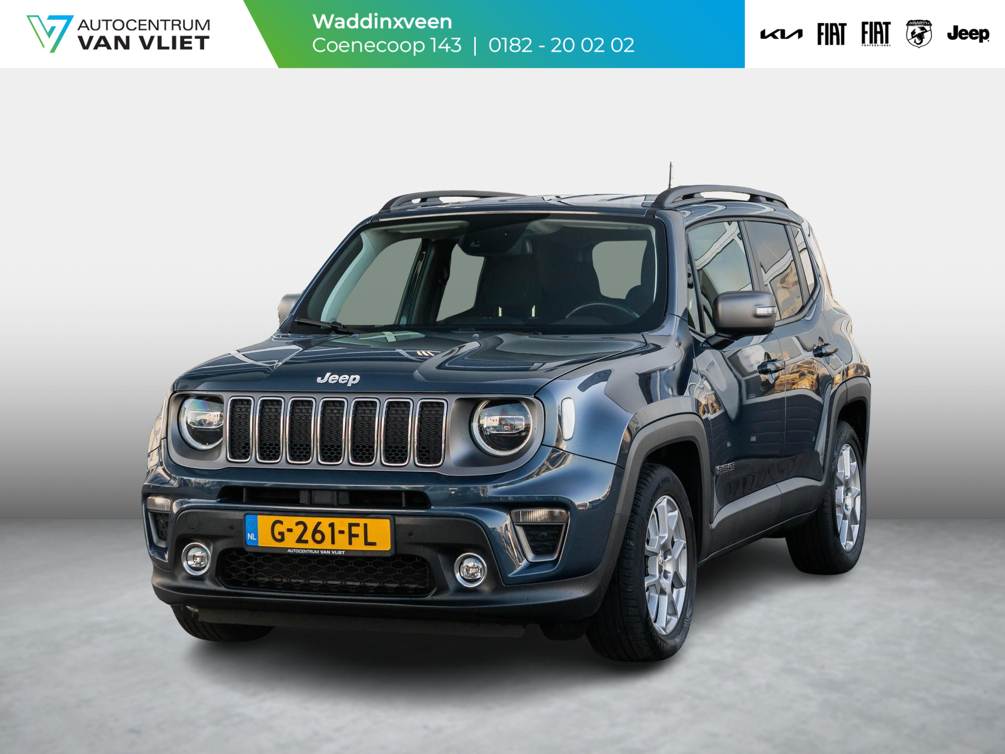 Jeep Renegade 1.3 Turbo Aut. Limited | Function Pack | Winter Pack | Visibility Pack | Navi | Apple Carplay | Trekhaak