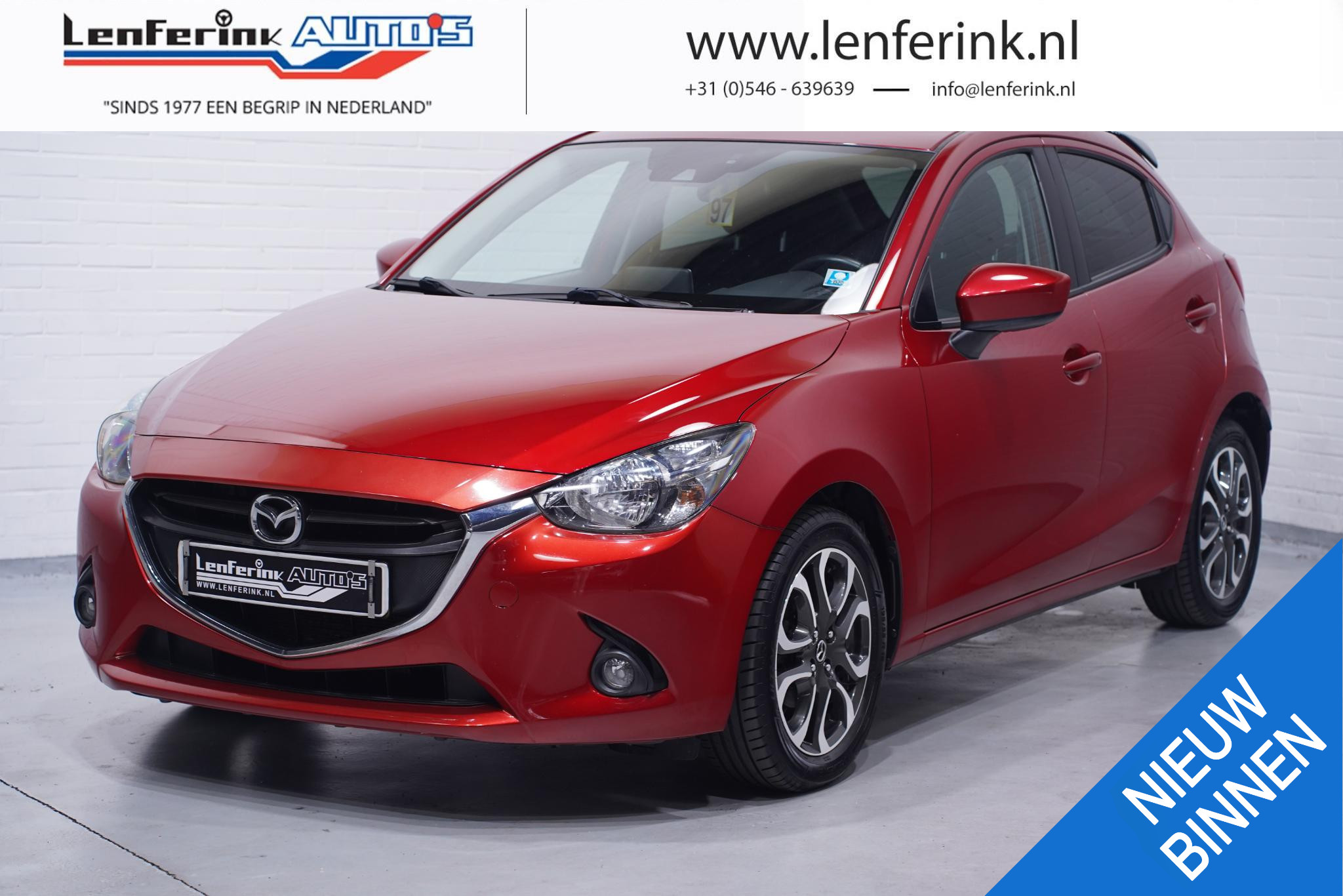 Mazda 2 1.5 Skyactiv-G GT-M Line Navi Stoelverwarming Cruise