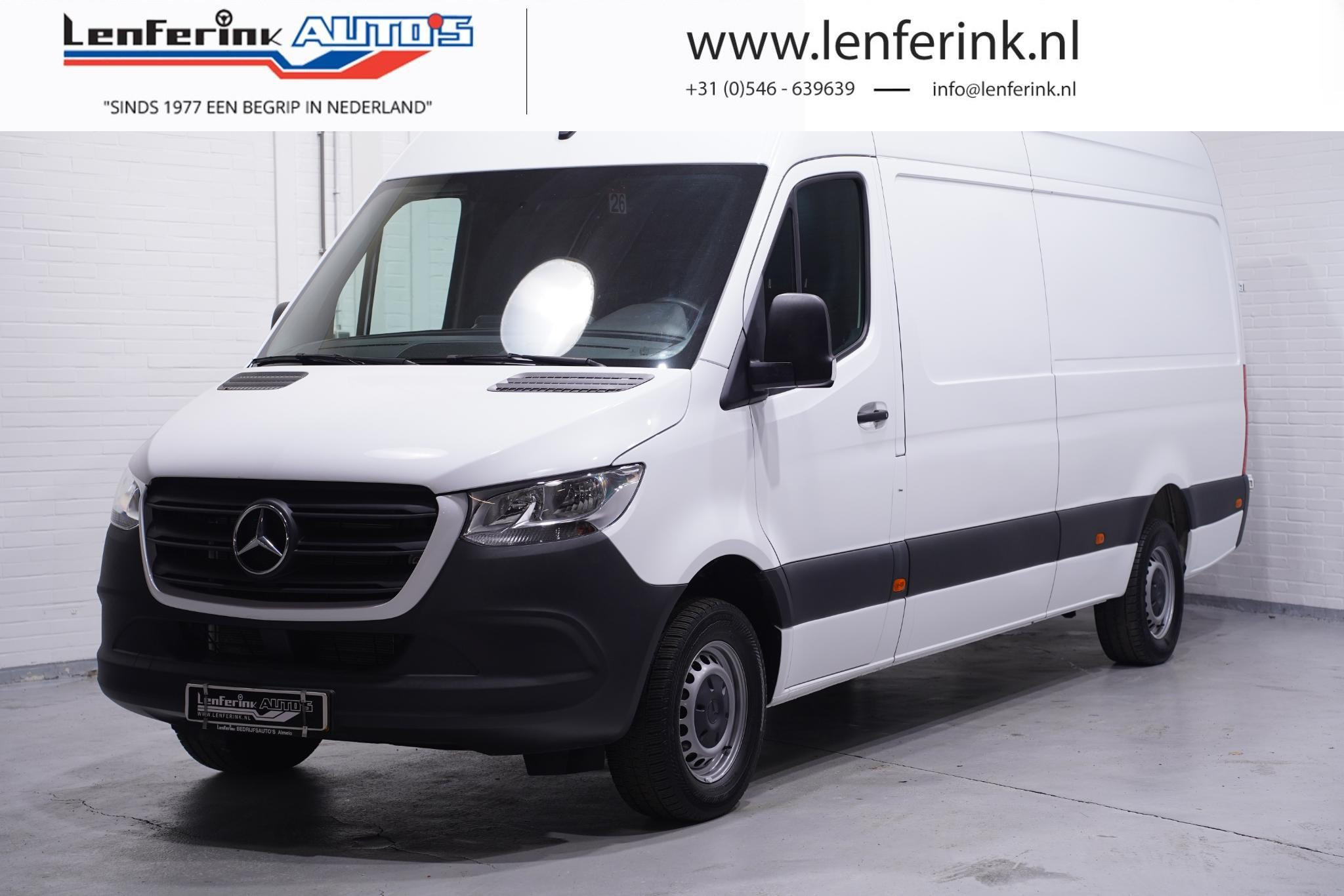 Mercedes-Benz Sprinter 317 CDI 170 pk L3H2 Airco, Audio MBux DAB+ Cruise Control, Apple Carplay, 270 Graden Deuren, Opstap achter, 3-Zits