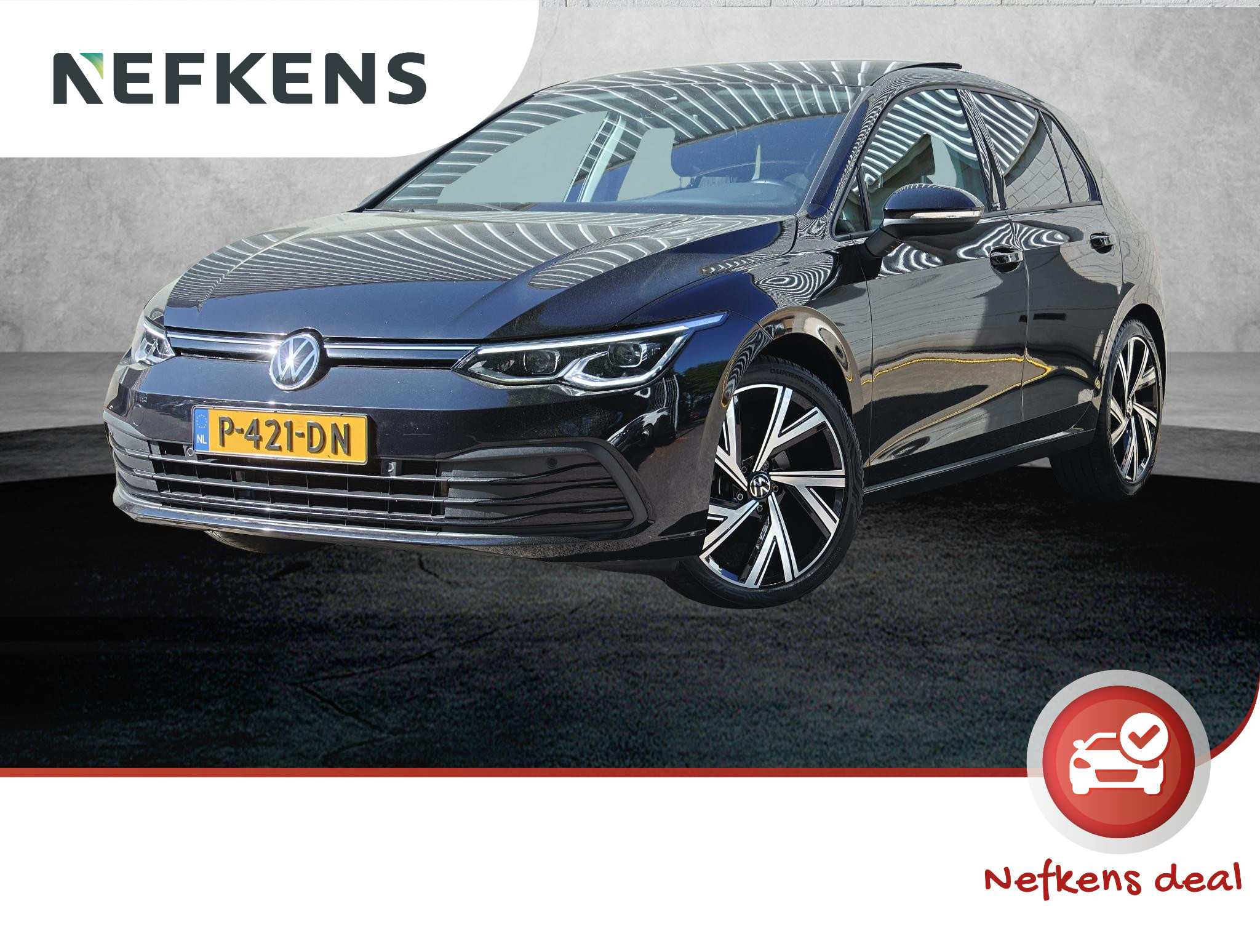 Volkswagen Golf eTSI 110PK Life Business | AppleCarPlay/AndroidAuto | Adaptief Cruise Control | Schuifdak | Camera | 18"velgen | Stoel- en stuurverwarming |
