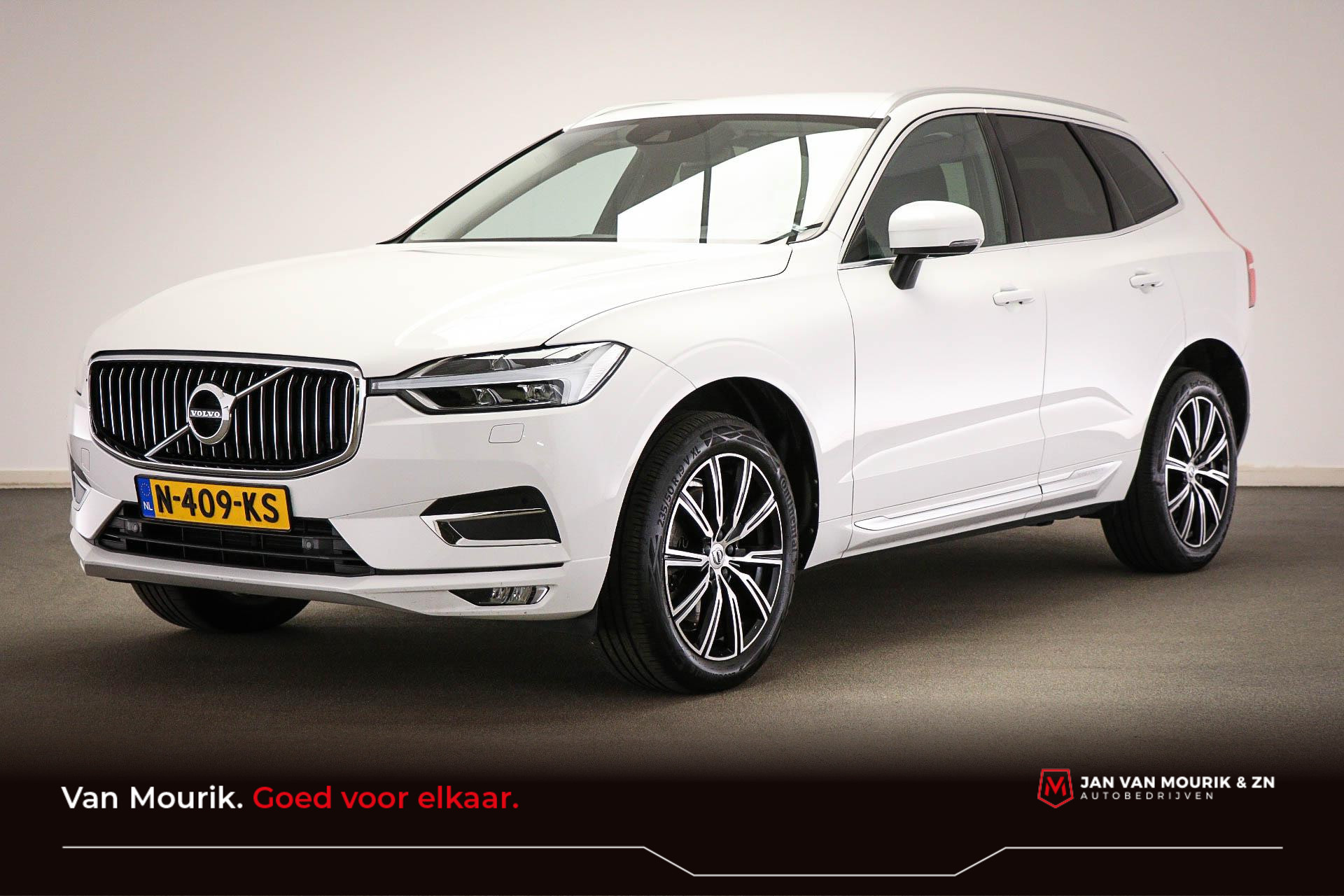 Volvo XC60 2.0 B5 Inscription LEDER | STANDKACHEL | ACC | APPLE | TREKHAAK | 19" | DEALER ONDERHOUDEN