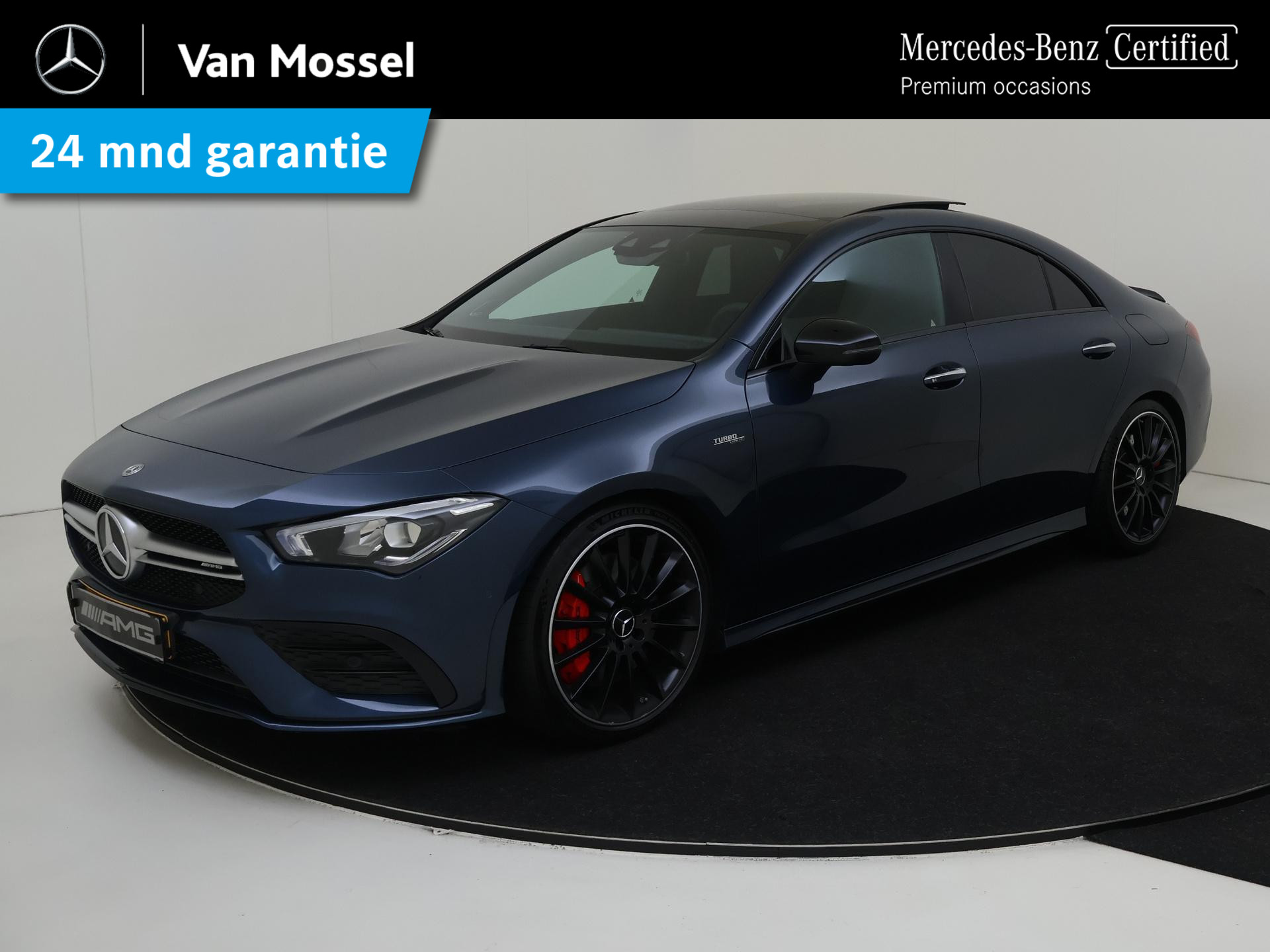 Mercedes-Benz CLA AMG 35 4MATIC Premium Plus / Panoramadak/ 19 inch/ Leder/ Stuurwieltoetsen