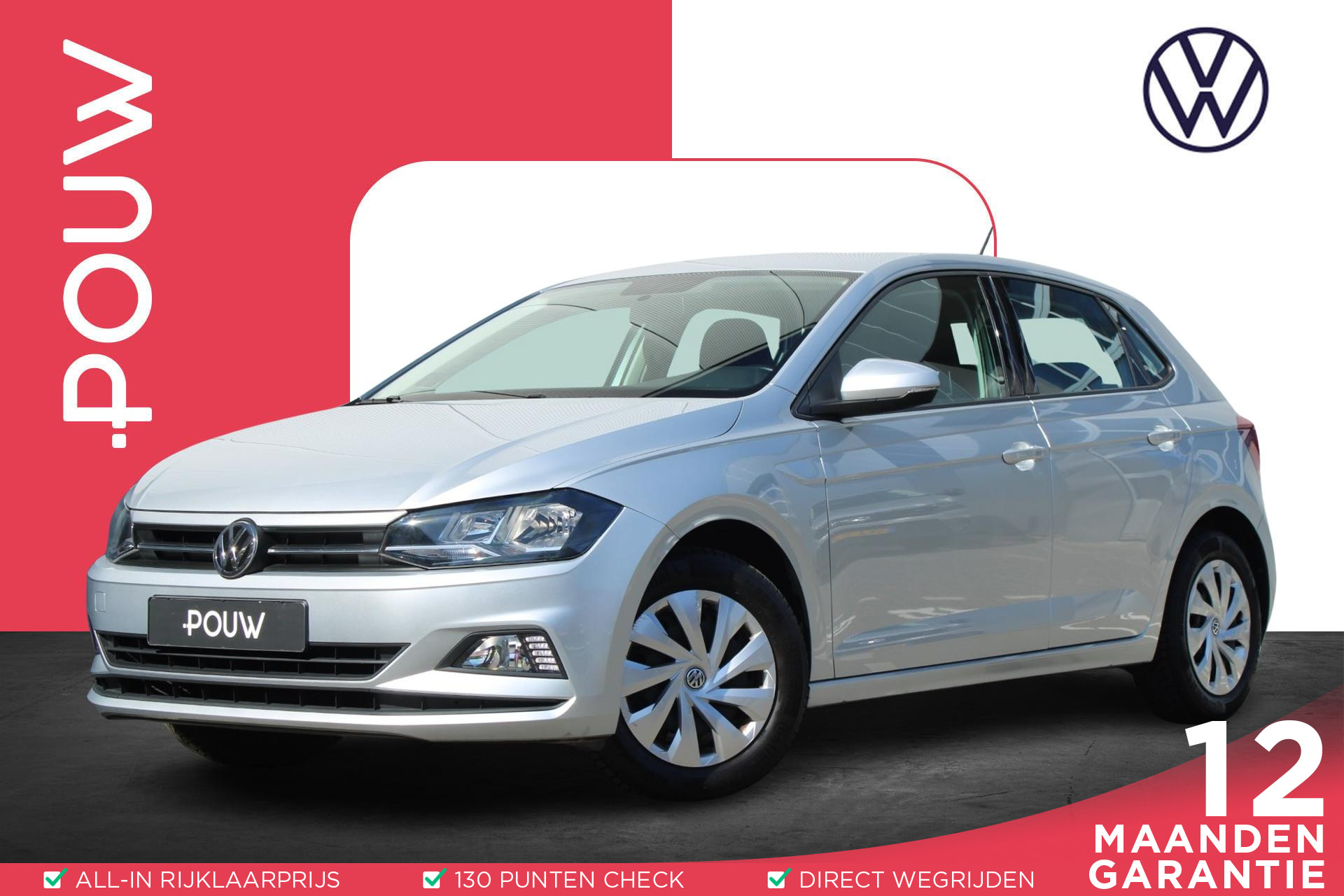 Volkswagen Polo 1.0 TSI 95pk Comfortline | Allseason Banden | Navigatie | Apple Carplay / Android Auto | DAB Radio