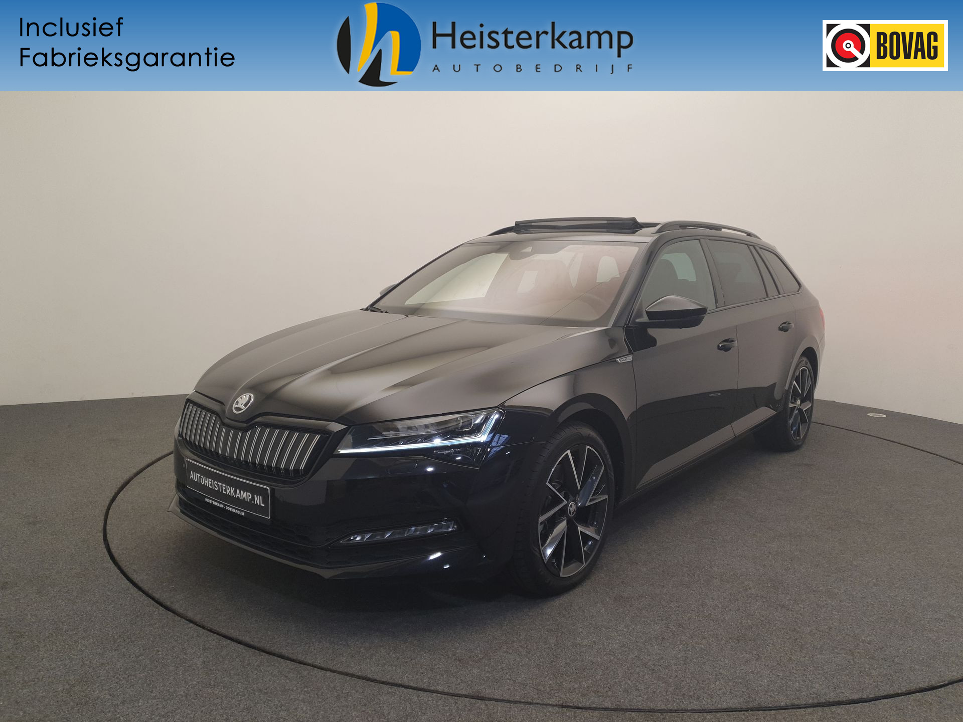 Škoda Superb Combi 1.4 TSI 218pk iV Sportline Wegklapbare trekhaak, Panoramadak, 360 Camera