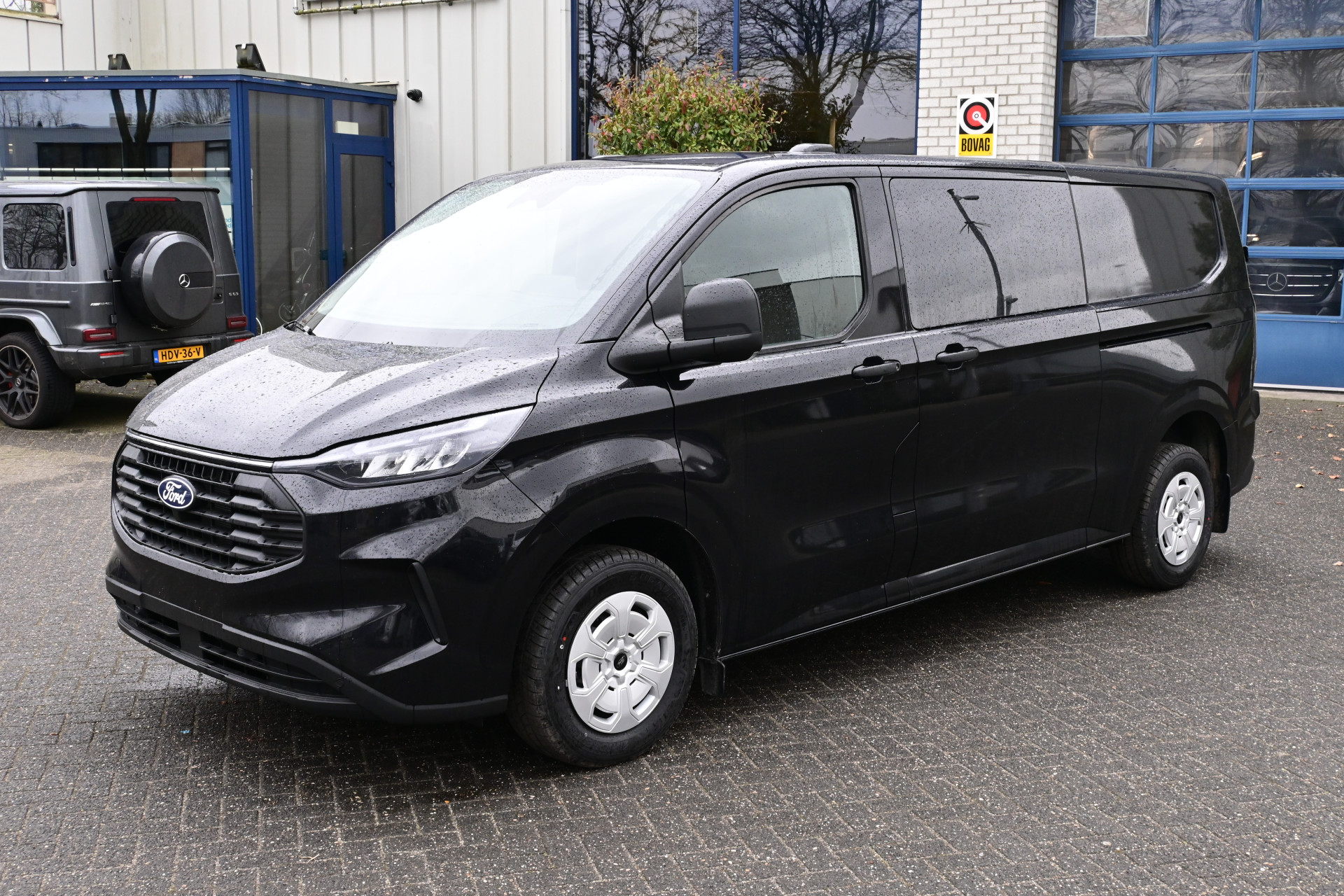 Ford Transit Custom Trend 320L DC L2 2.0 TDCI 150 pk LED, ACC, Navigatie, Camera, 2 Schuifdeuren