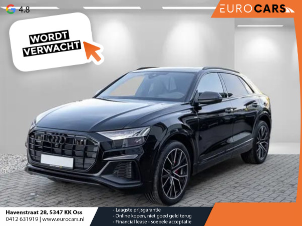 Audi Q8 55 TFSI e quattro Pro Line S Competition Plus | Leder | Carbon Pack | LED | Adaptief cruise control | 381 PK | Navigatie | Climate control | 360* camera | Elektrische achterklep