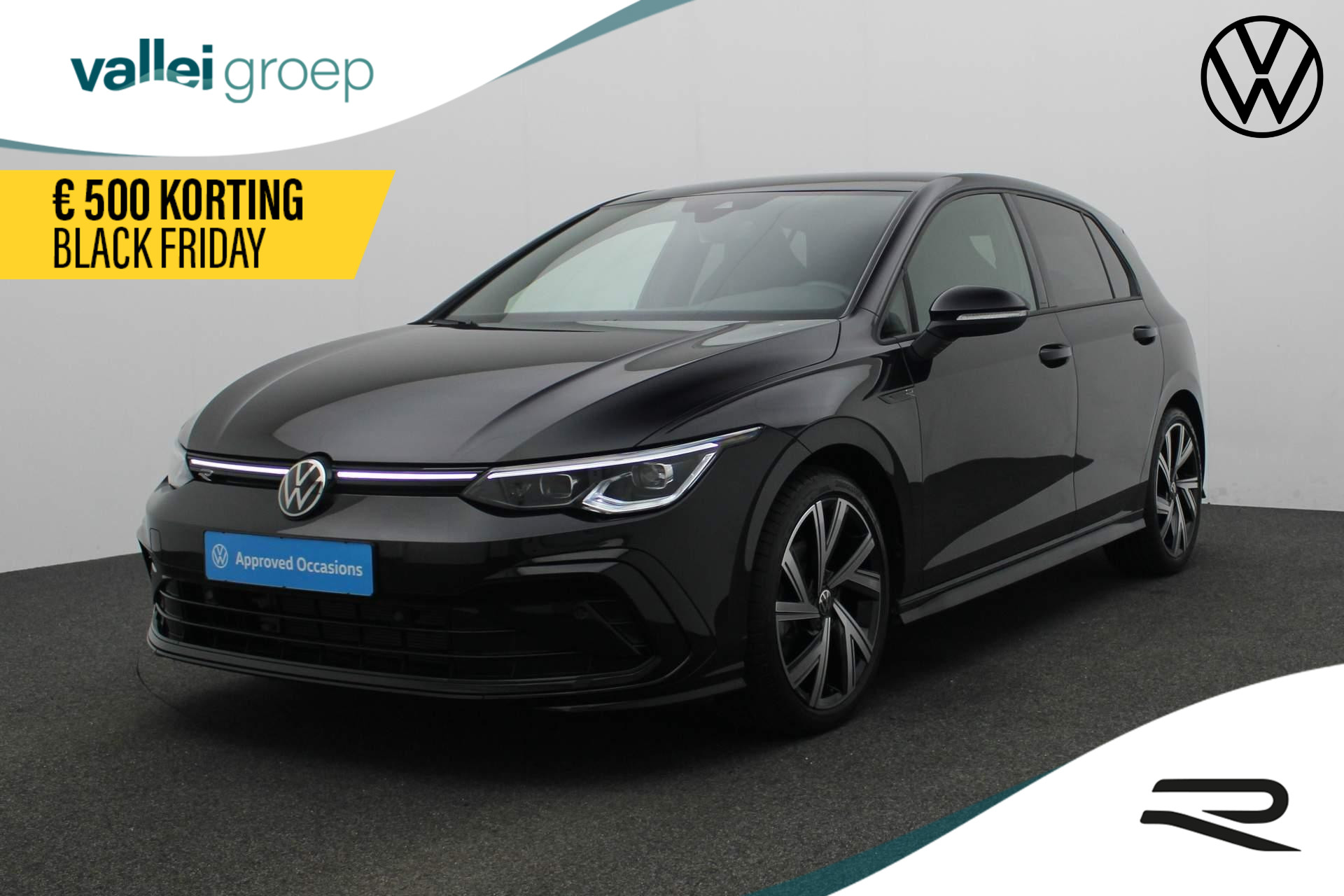 Volkswagen Golf 1.5 eTSI 150PK DSG R-Line Black Style | Navi | Camera | 18 inch | LED plus | ACC | Apple Carplay / Android Auto