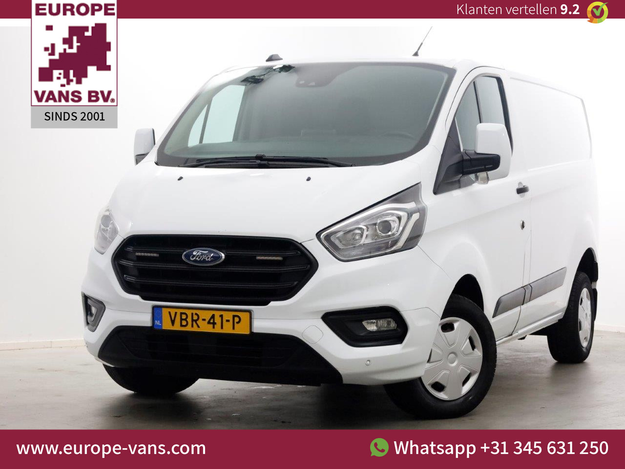 Ford Transit Custom 2.0 TDCI 130pk E6 L1H1 Trend Achterklep/Navi/Camera 08-2019