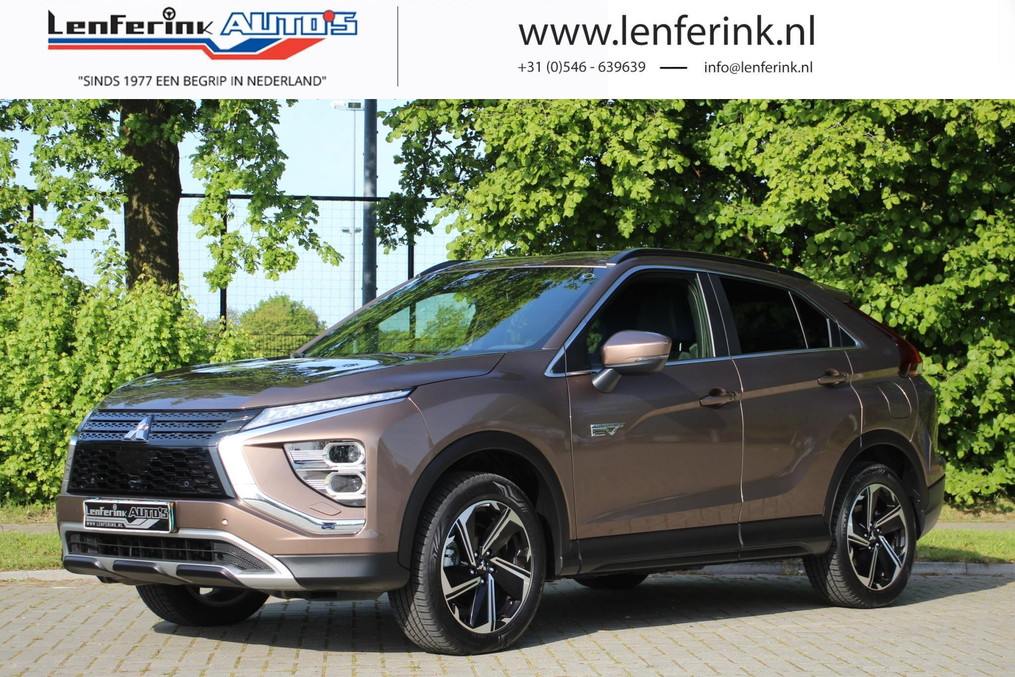 Mitsubishi Eclipse Cross 2.4 PHEV Intense+ Navi Camera Leder/alcantara Pdc Stoelverwarming