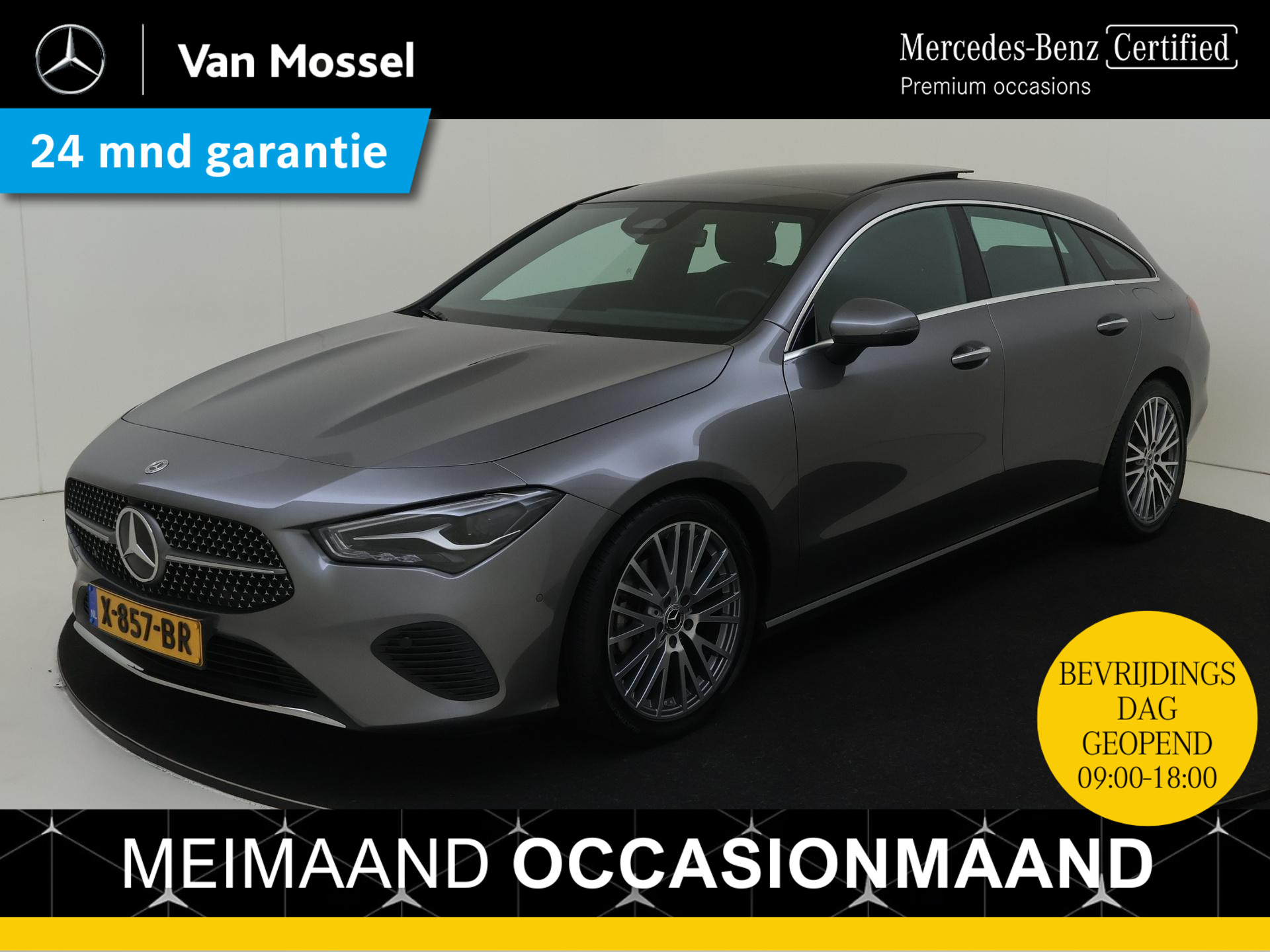 Mercedes-Benz CLA Shooting Brake 180 Luxury Line / Panorama dak / Parkeercamera / Stoelverwarming /