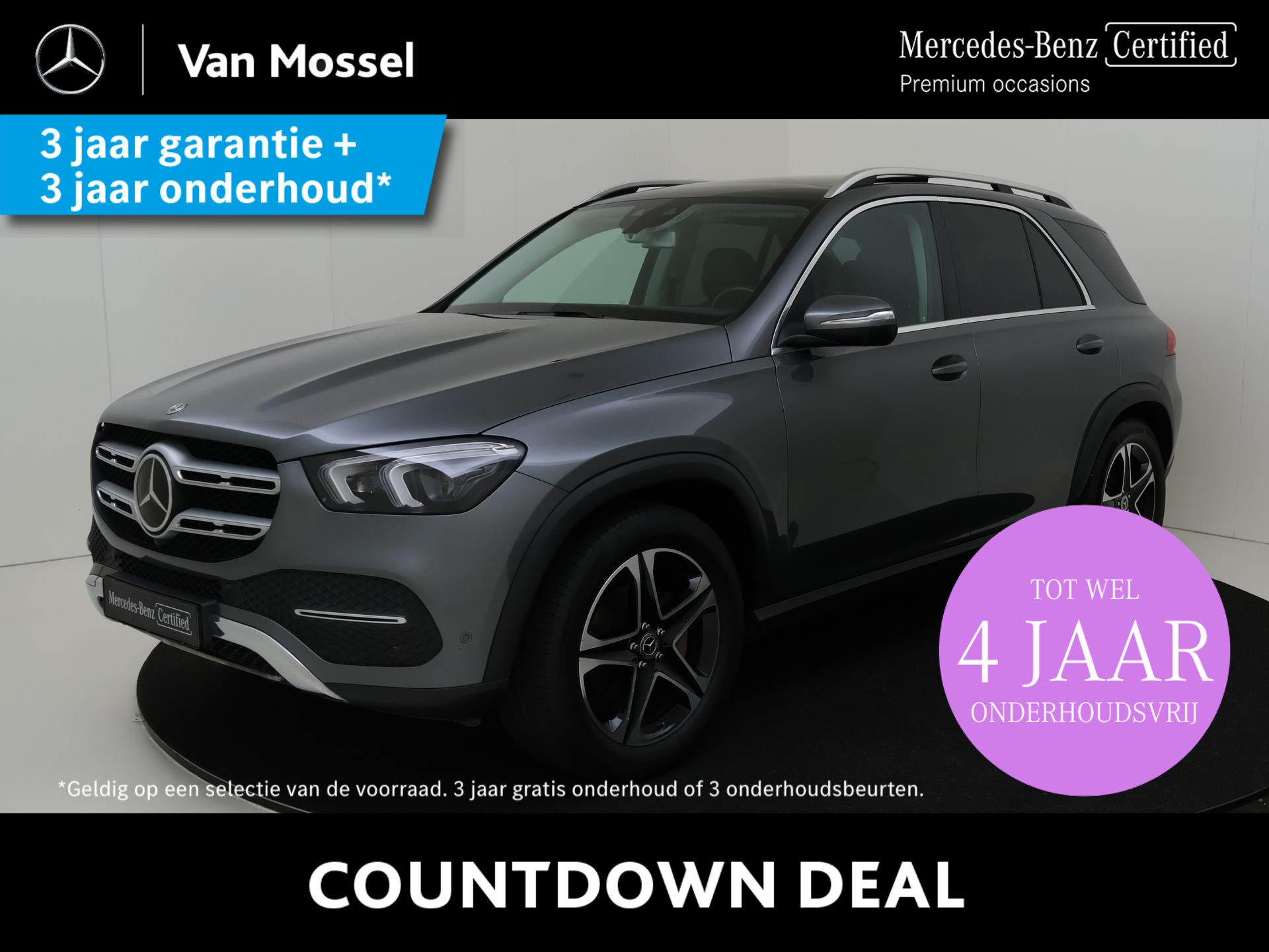 Mercedes-Benz GLE 300d / Stoelverwarming / 360Graden-Camera / Panaroma-schuifdak / Memory-Stoelen / Trekhaak /