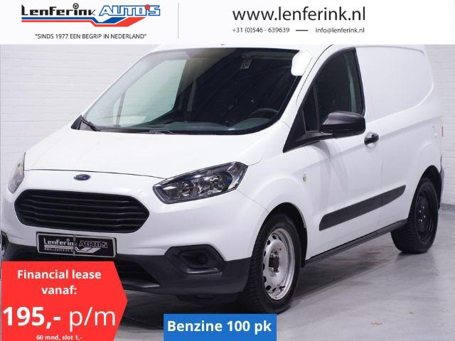 Ford Transit Courier 1.0 Ambiente 100 pk Benzine Airco, Trekhaak Laadruimte Pakket, PDC achter, NAP, 1e Eigenaar, 2-Zits