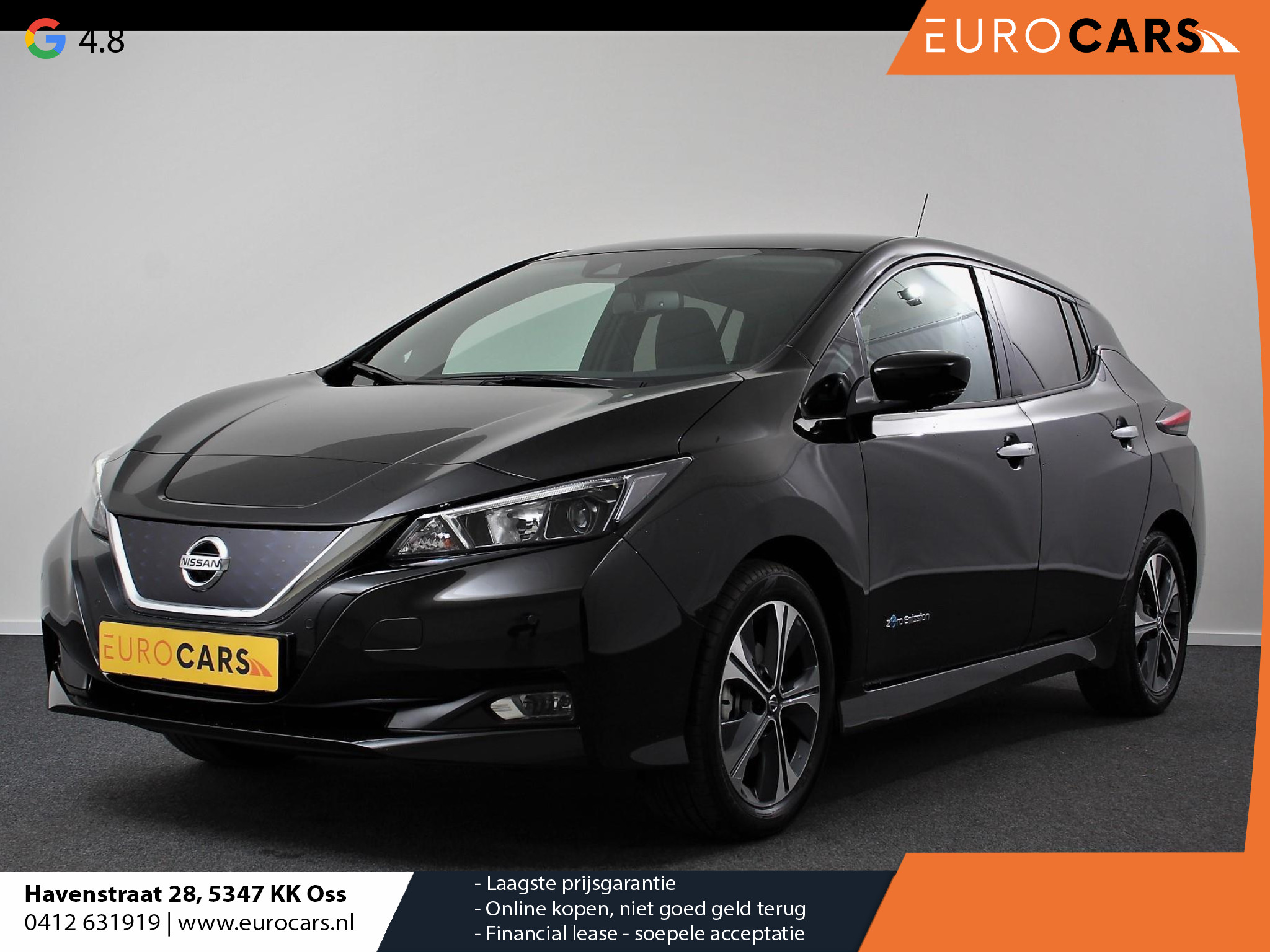 Nissan Leaf N-Connecta 40 kWh | € 2000,- subsidie mogelijk particulier !  | Navigatie | Bluetooth | Cruise Control | Lichtmetalen Velgen |