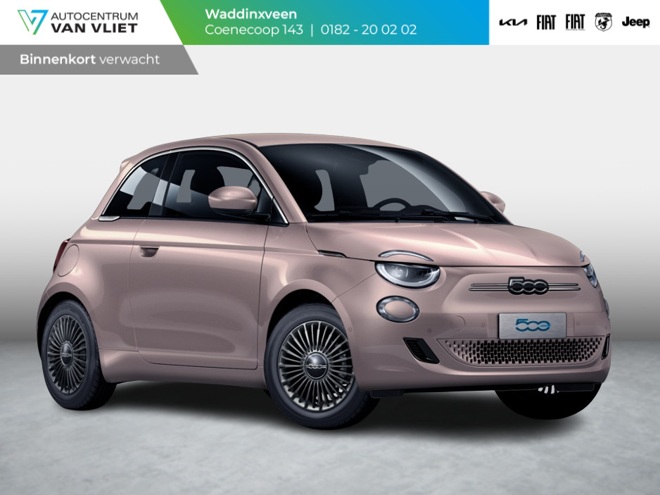 Fiat 500 Urban 42 kWh | Clima | Cruise | Apple Carplay | Camera | Stoelverwarming | 16"