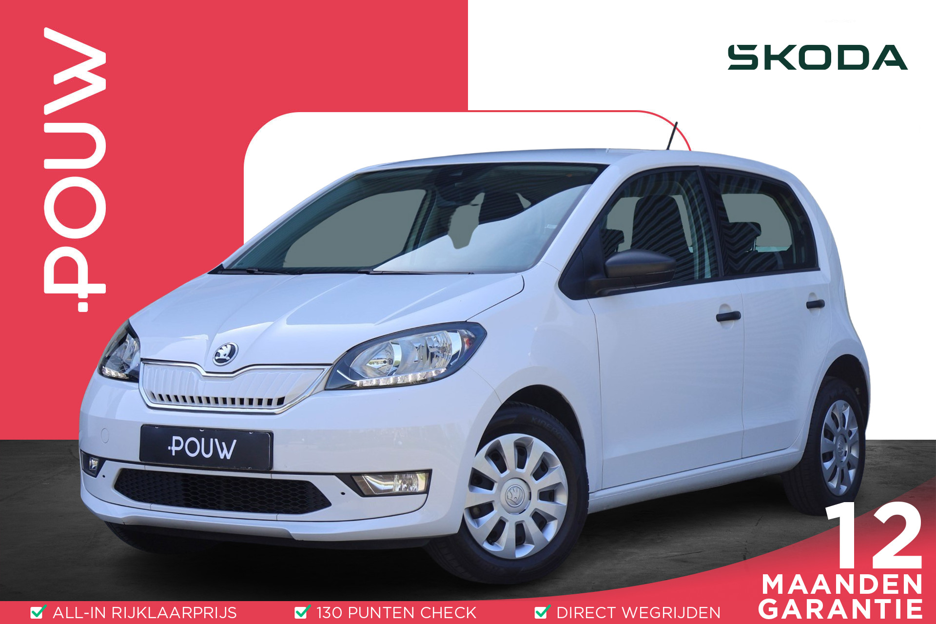 Škoda Citigo e-iV 83pk EV Ambition | Airco Automatisch