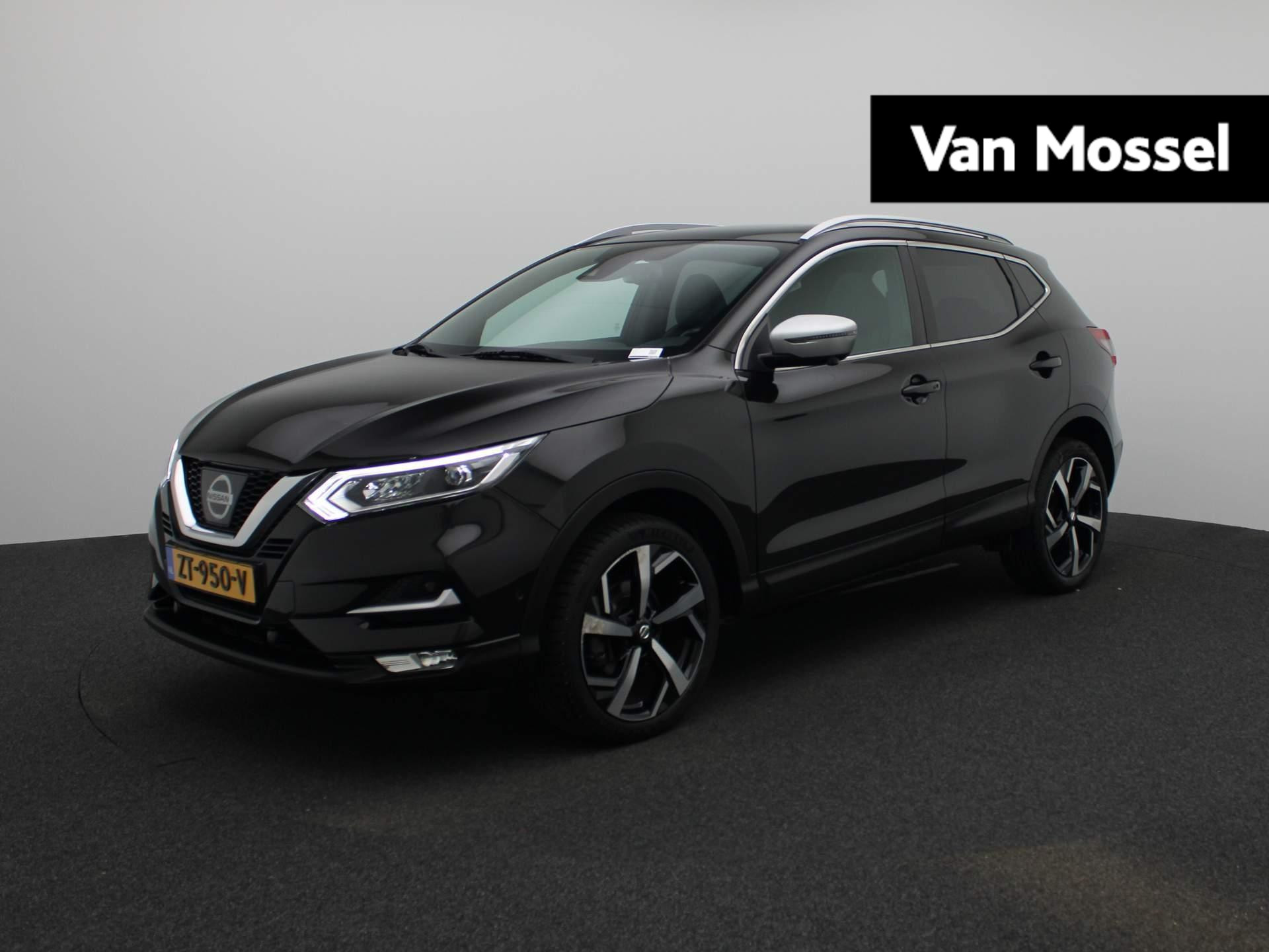 Nissan QASHQAI 1.2 Tekna + | PANORAMADAK | ACHTERUITRIJCAMERA | BOSE AUDIOSYSTEEM | NAVIGATIE | CLIMATE CONTROL | MEMORY SEATS | KEYLESS | LEDEREN STOELEN | STOELVERWARMING | CRUISE CONTROL | LED VERLICHTING | LICHTMETALEN VELGEN |