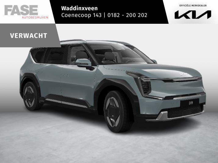 Kia EV9 Launch Edition 99.8 kWh UIT VOORRAAD LEVERBAAR| Clima | Navi | 7-Pers. | Adapt. Cruise | 19" | Head-Up | Stoel-/Stuurverwarming | Premium Audio