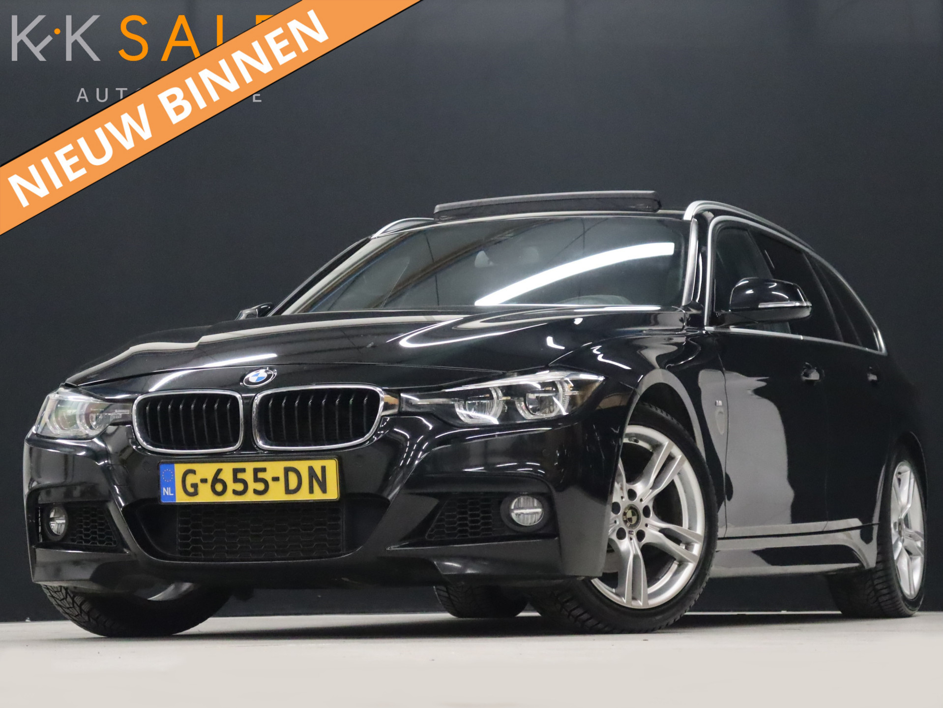 BMW 3 Serie Touring 318i M Sport AUT [SCHUIFKANTELDAK, CAMERA, NAVIGATIE, LED, SPORTONDERSTEL, VOL LEDER, DIGITAL DASHBOARD, NIEUWSTAAT]